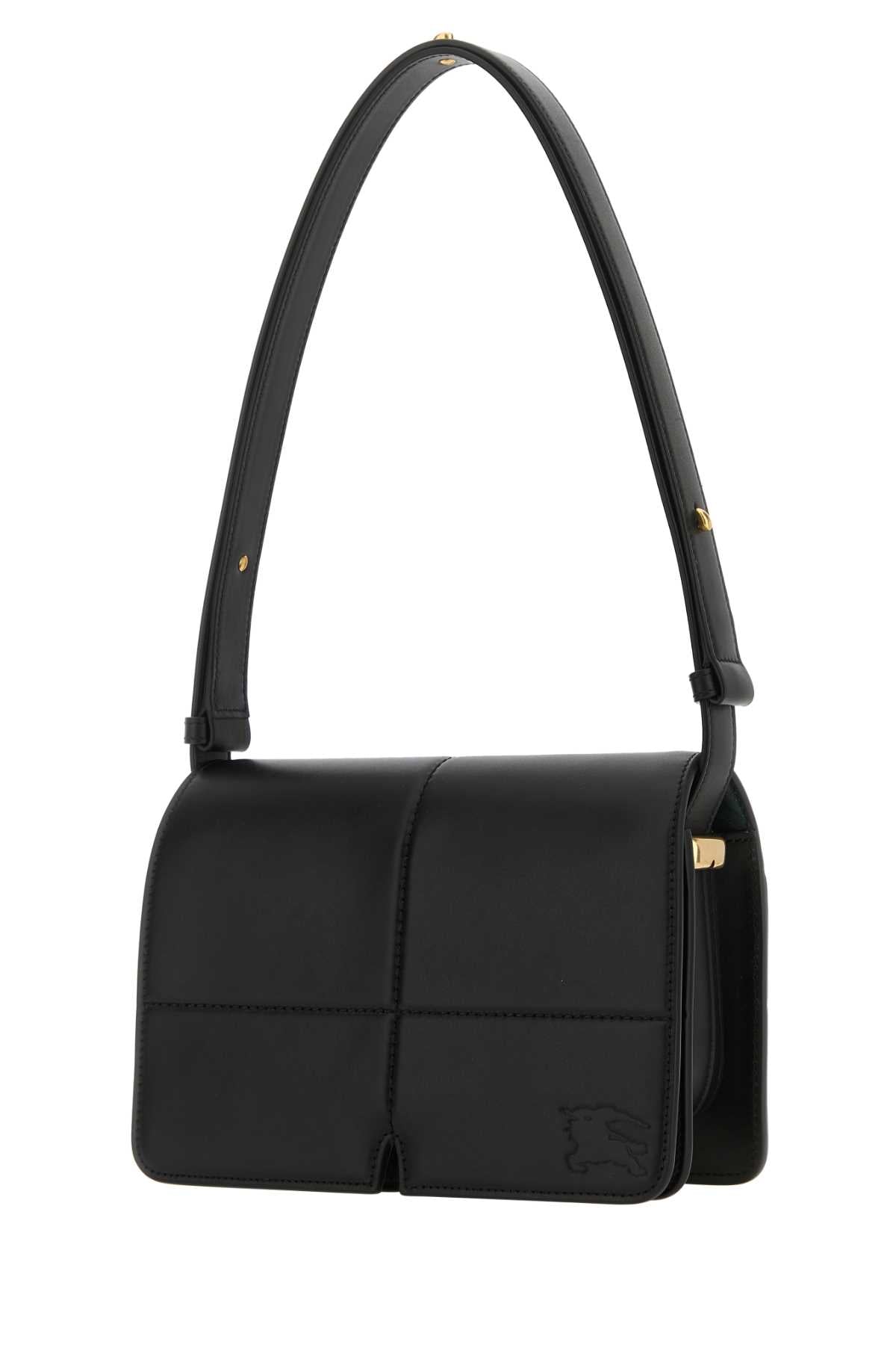 BURBERRY Mini Leather Snip Shoulder Handbag - 23 cm x 16 cm x 7 cm