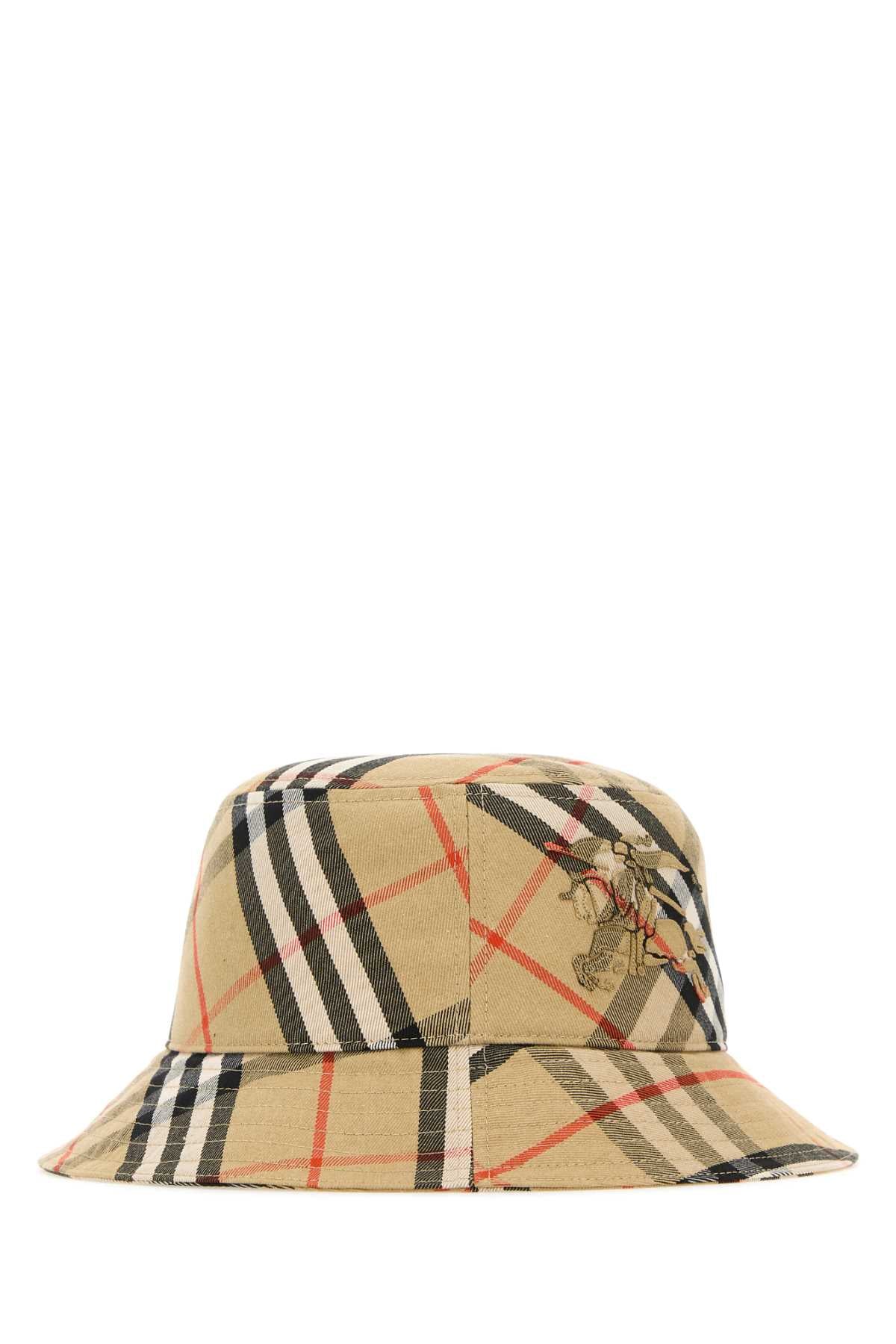 BURBERRY Printed Polyester Blend Bucket Hat for Men - 25W
