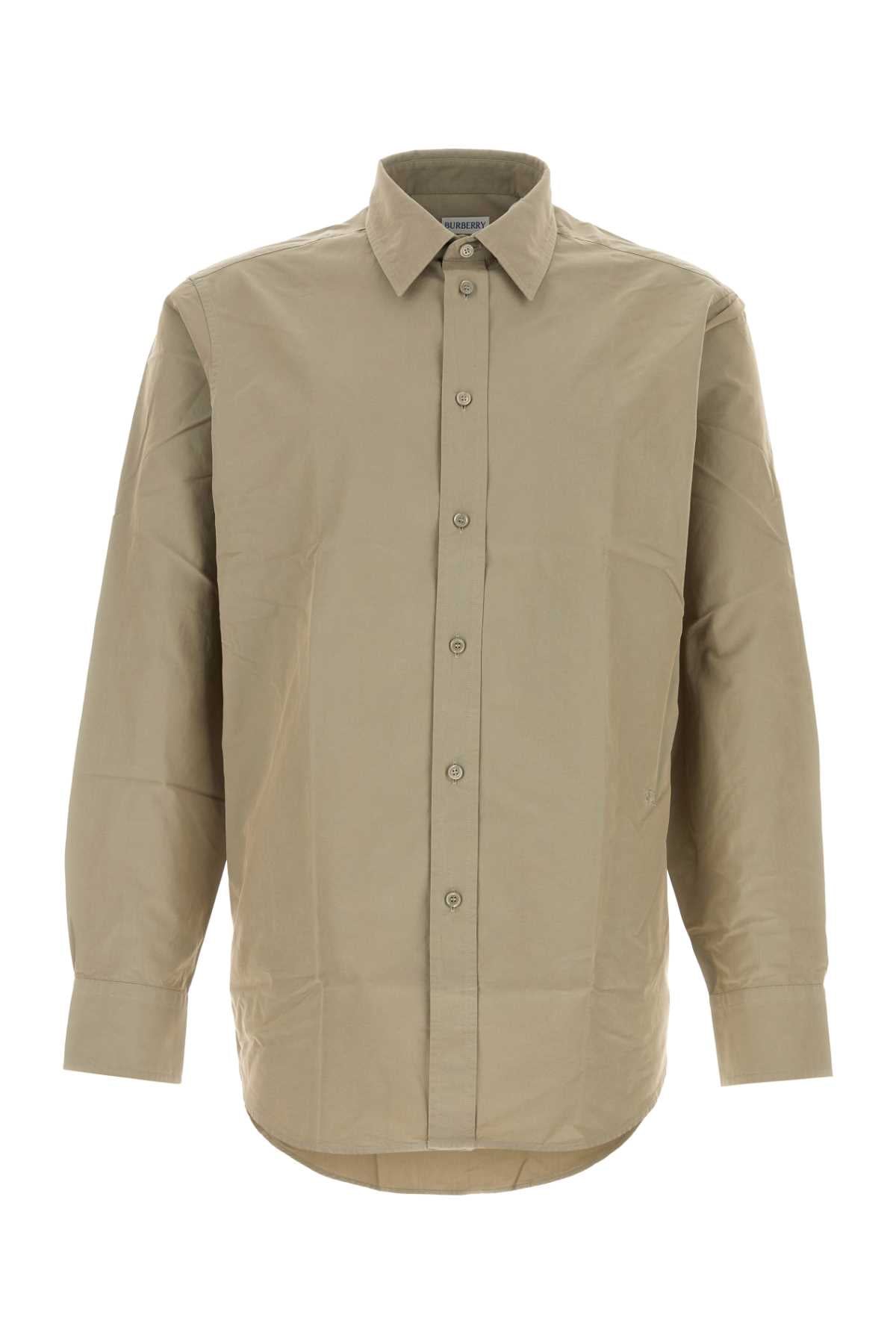 BURBERRY Classic Poplin Shirt for Men - Stylish and Timeless