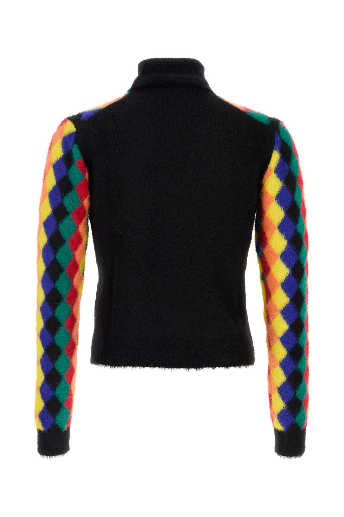 LOEWE Multicolor Nylon Sweater for Men - Perfect for Fall 2024