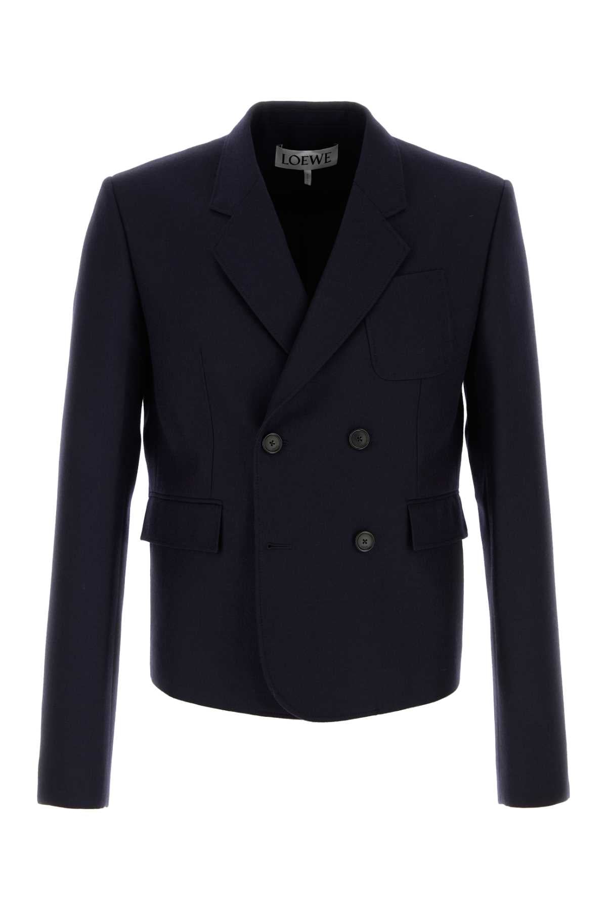 LOEWE Wool Blazer for Men - Perfect for Season 24W