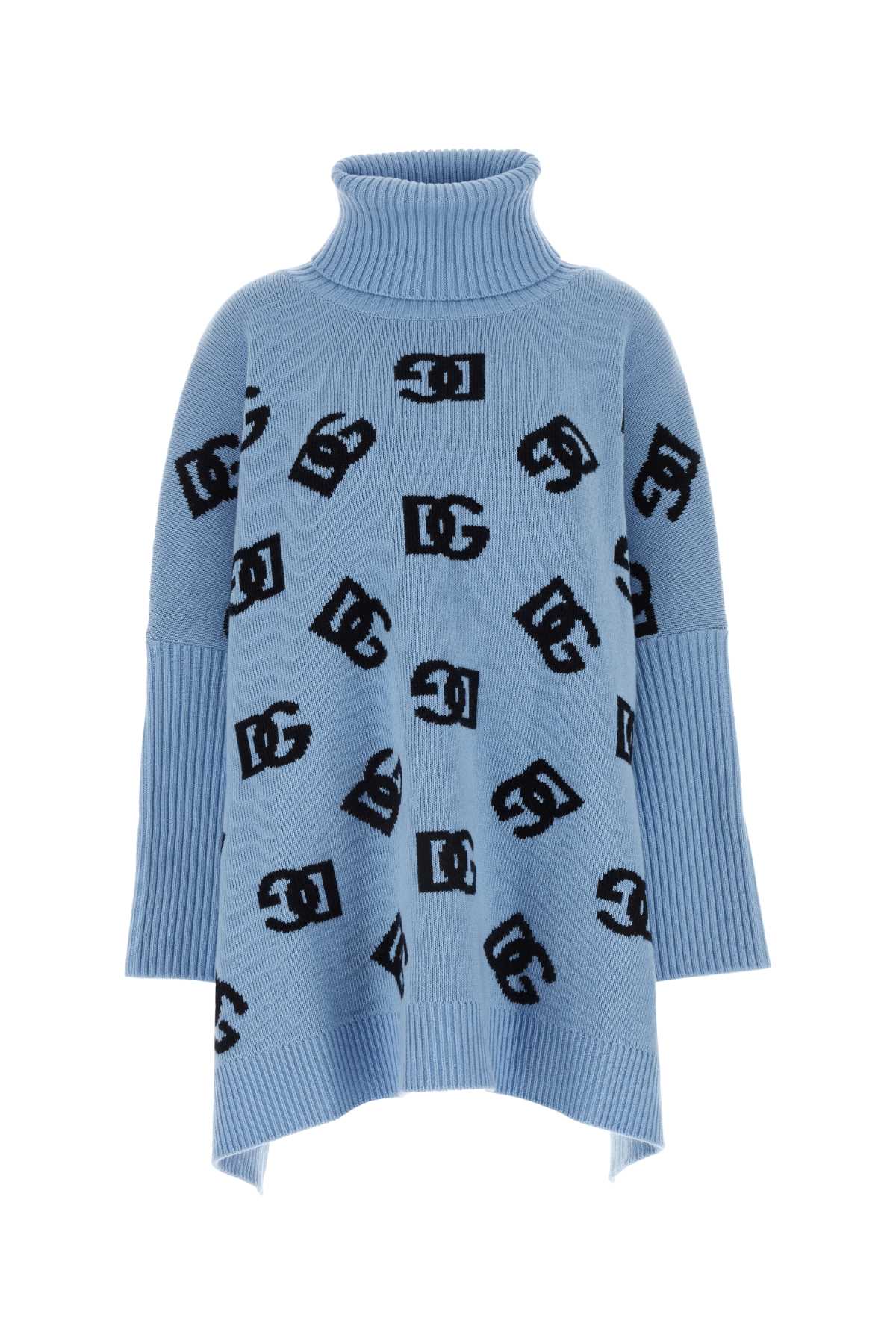 DOLCE & GABBANA Embroidered Wool Poncho for Women
