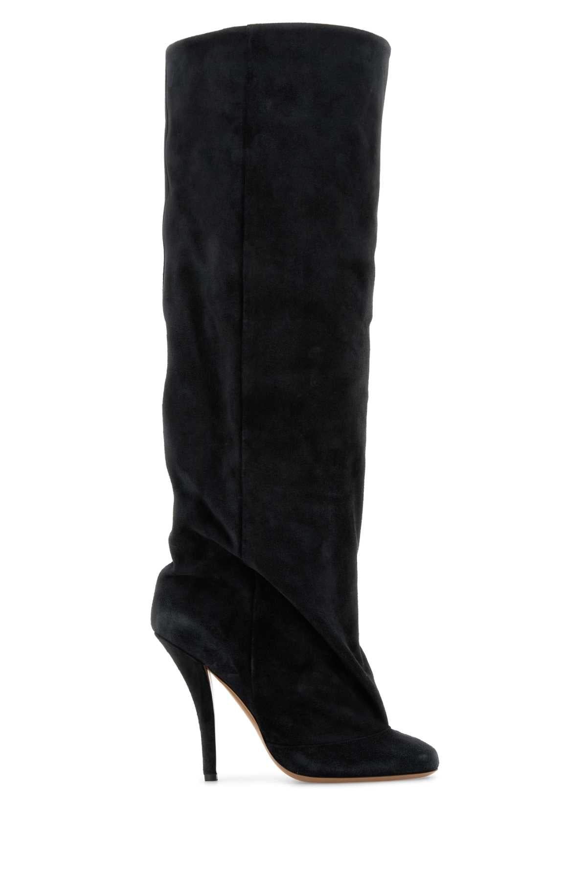 PARIS TEXAS Suede Esther Boots with 10.5 cm Heel Height