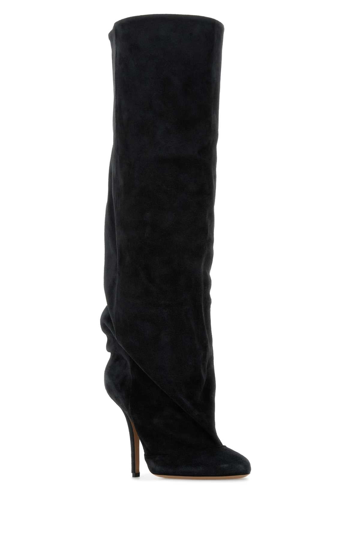 PARIS TEXAS Suede Esther Boots with 10.5 cm Heel Height