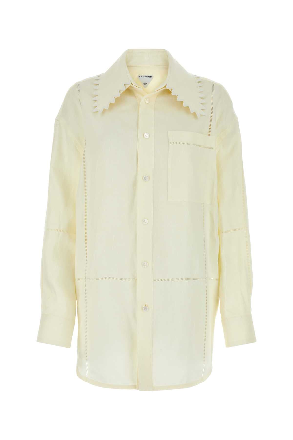 BOTTEGA VENETA Linen Shirt for Women - Classic Fit
