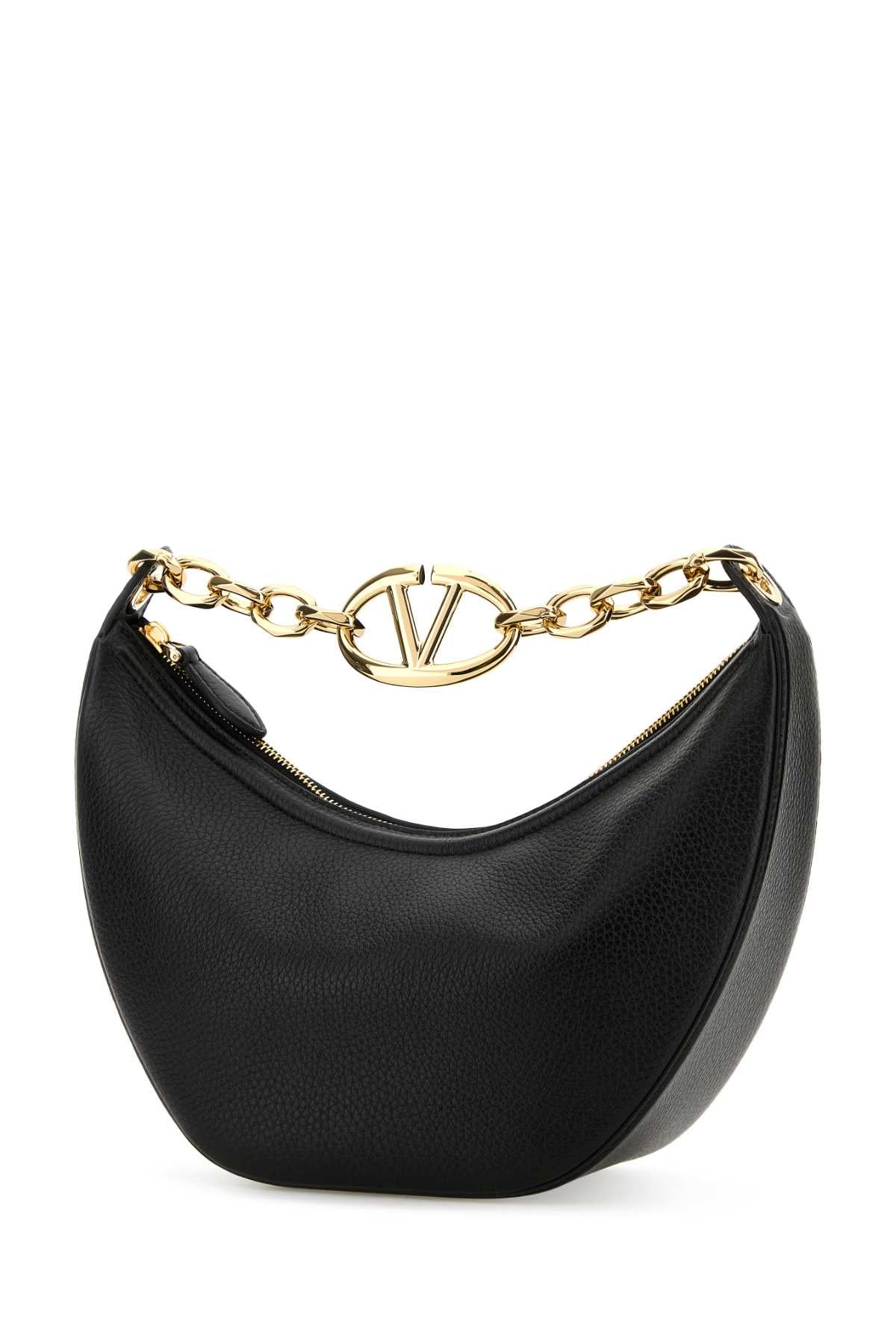 VALENTINO GARAVANI Mini Hobo Handbag with VLogo Moon Design