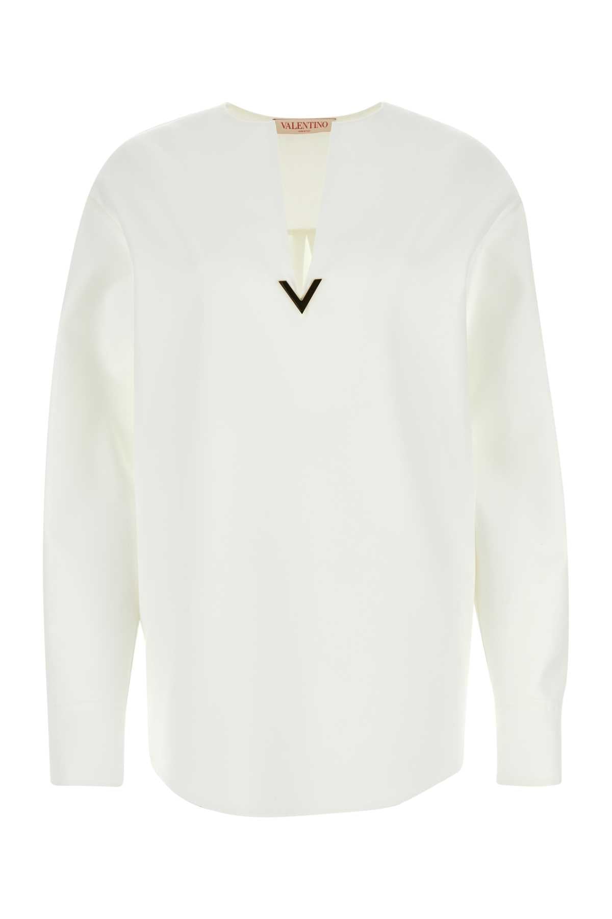 VALENTINO GARAVANI Chic Cotton Blend Blouse for Women