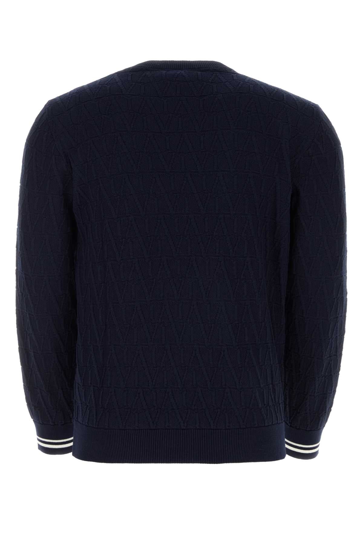 VALENTINO GARAVANI Contemporary Cotton Sweater for Men - Stylish Knitwear