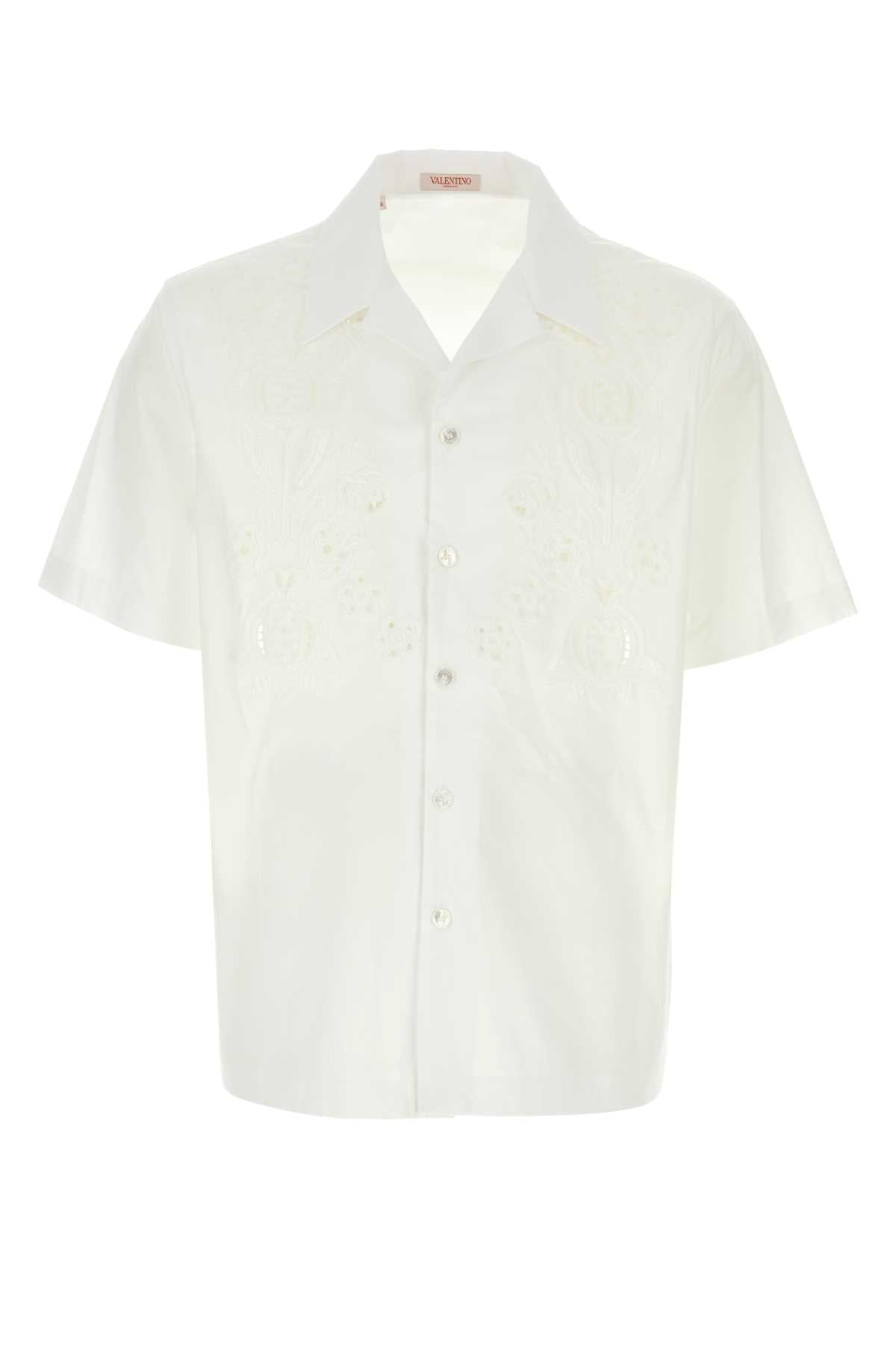 VALENTINO GARAVANI Classic Poplin Shirt for Men - A Timeless Wardrobe Essential