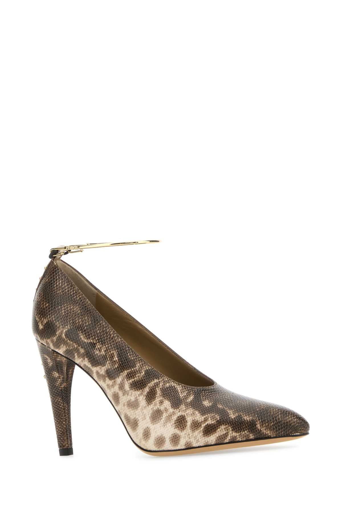 FENDI Elegant Karung Anello Pumps for Women