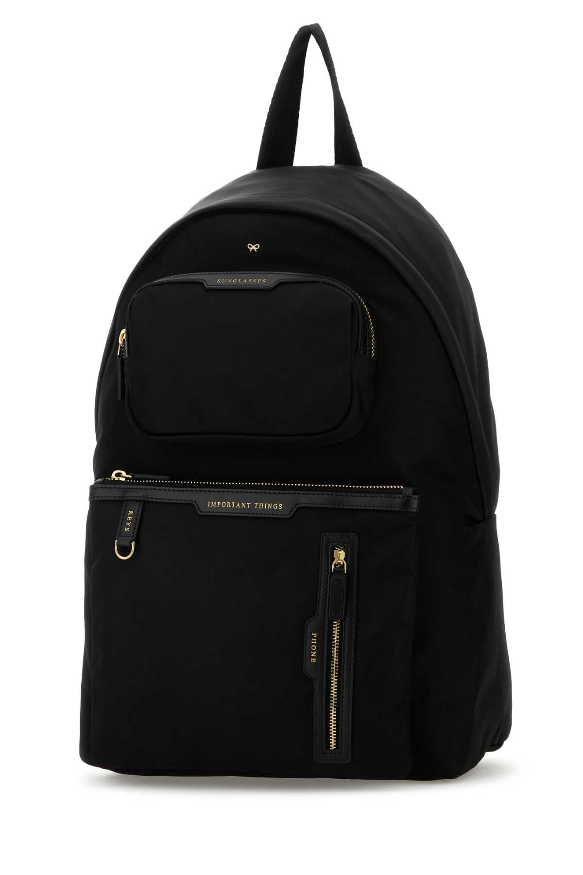 ANYA HINDMARCH Chic Canvas Backpack 30x39x13 cm