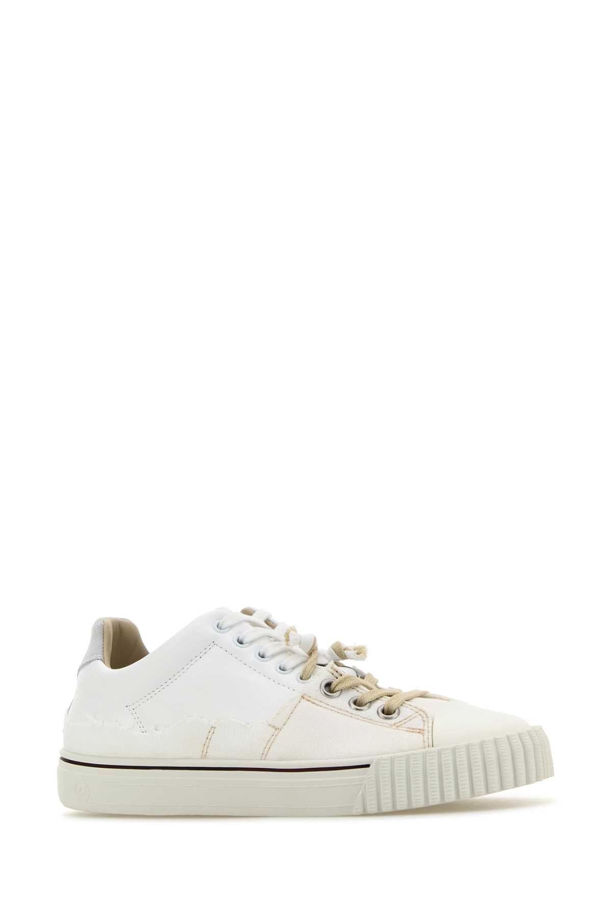 MAISON MARGIELA New Evolution Women's Leather and Canvas Sneakers