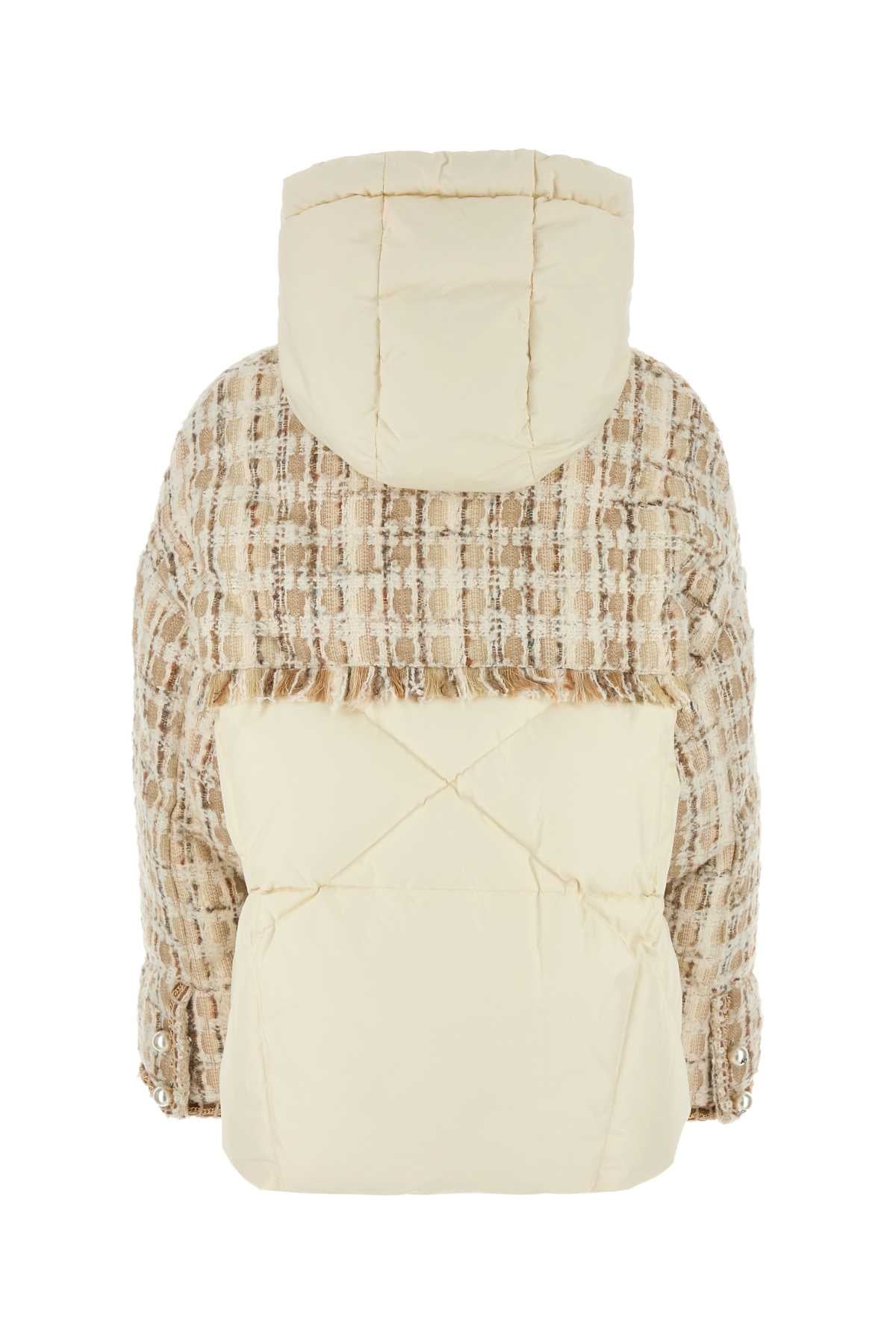 KHRISJOY Mini Polyester Down Jacket for Women