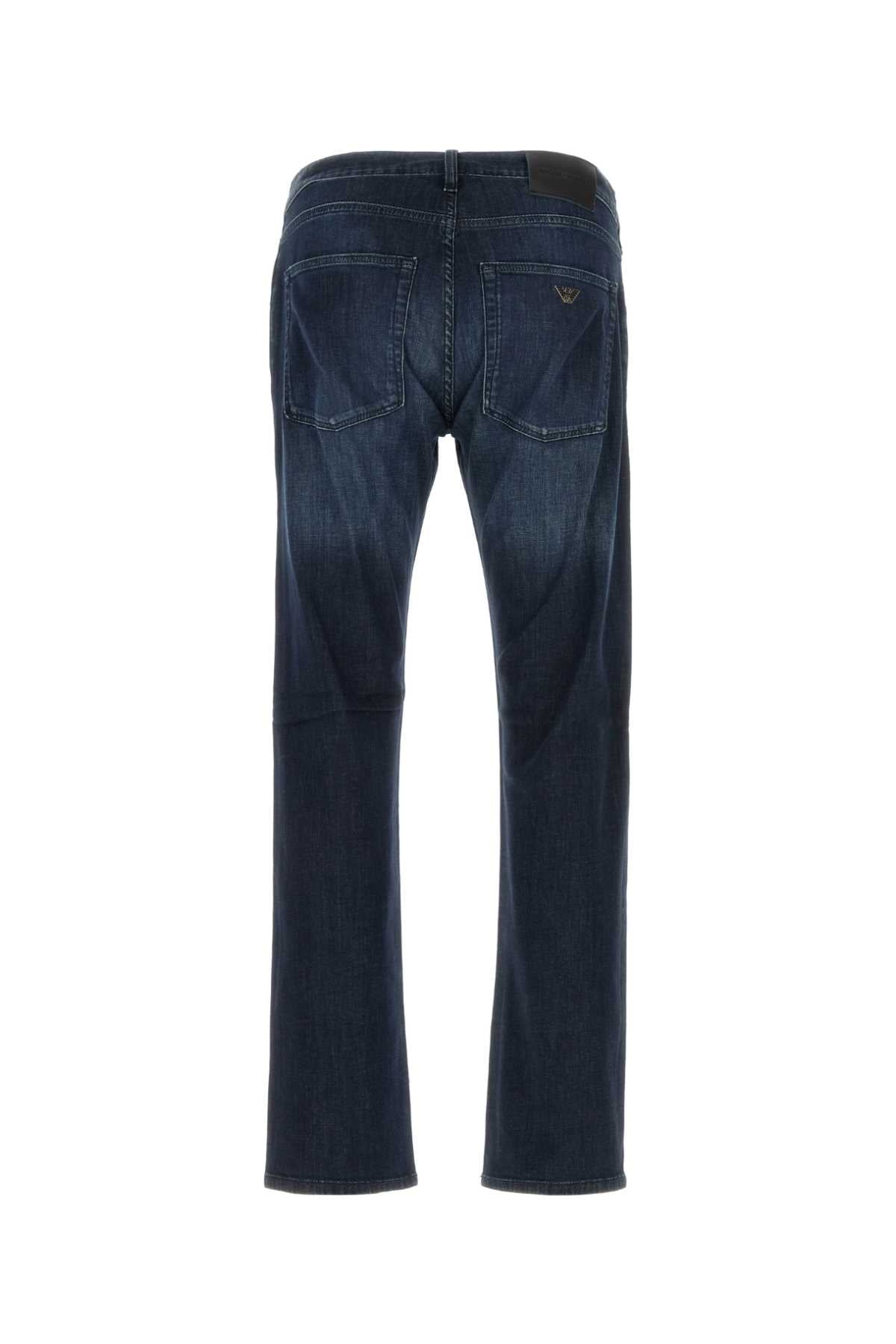 EMPORIO ARMANI Stretch Denim Jeans for Men - FW25 Collection