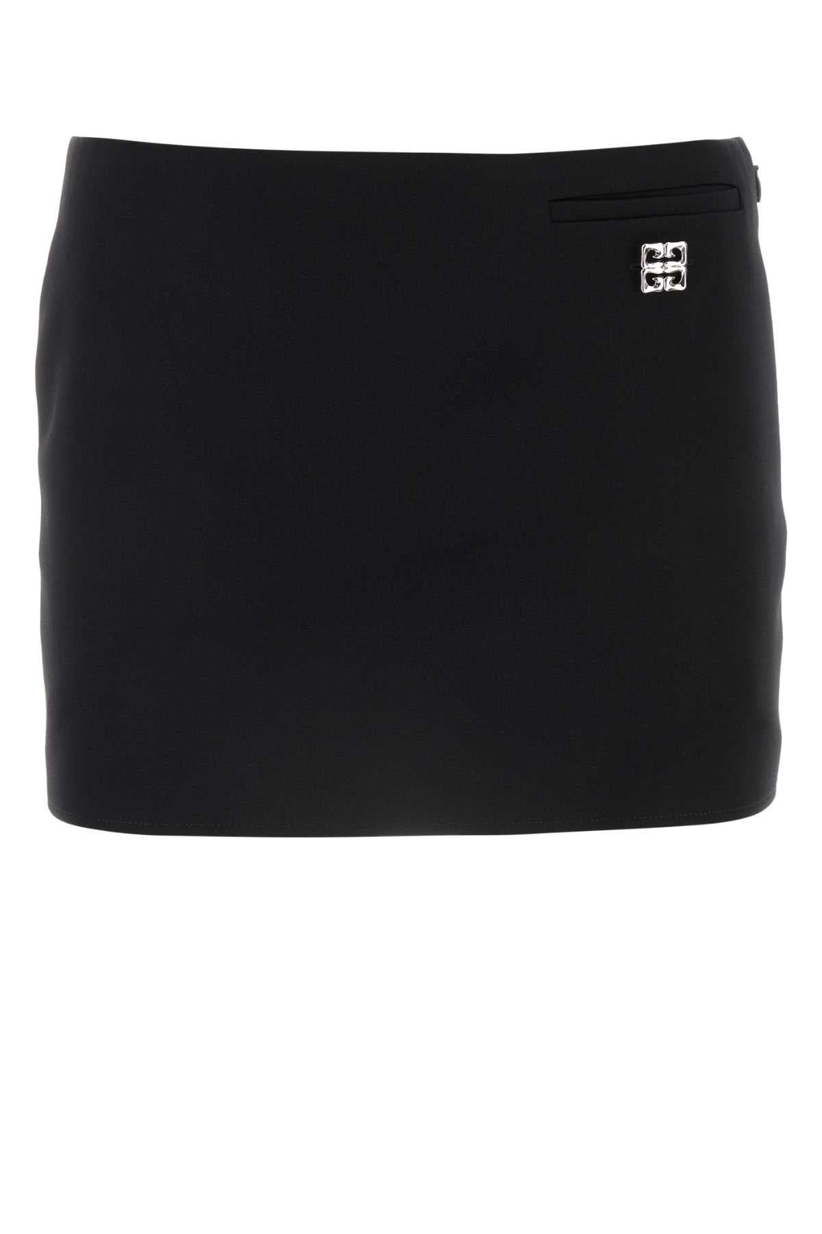 GIVENCHY Grain Textured Mini Skirt