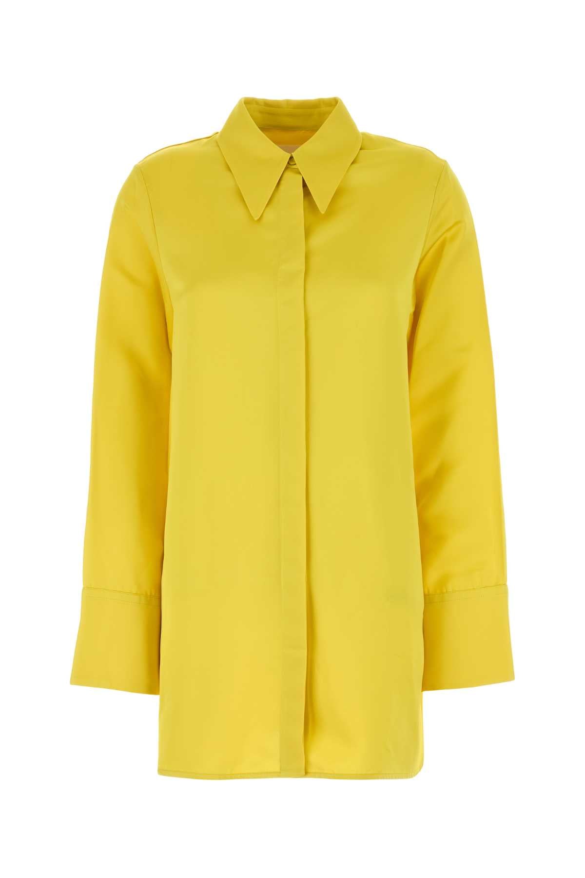 JIL SANDER Oversize Satin Shirt