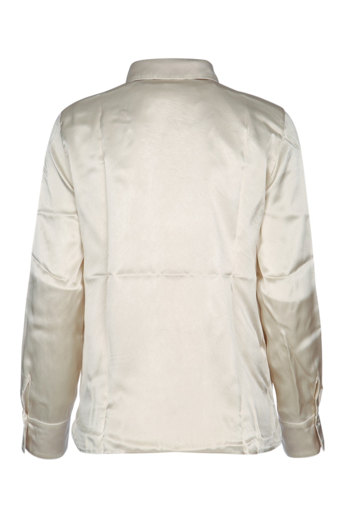 I BLUES Elegant Mini Silk Shirt for Women