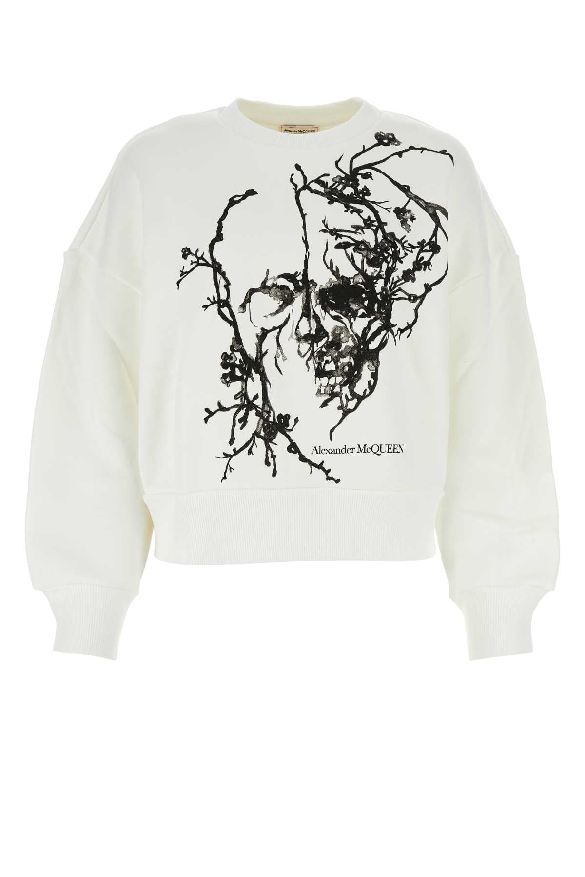 ALEXANDER MCQUEEN Cotton Sweatshirt for Women - Classic Comfort