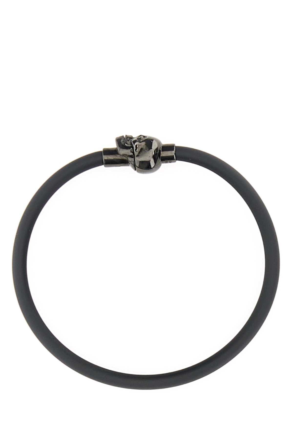 ALEXANDER MCQUEEN Skull Rubber Bracelet - 18 cm