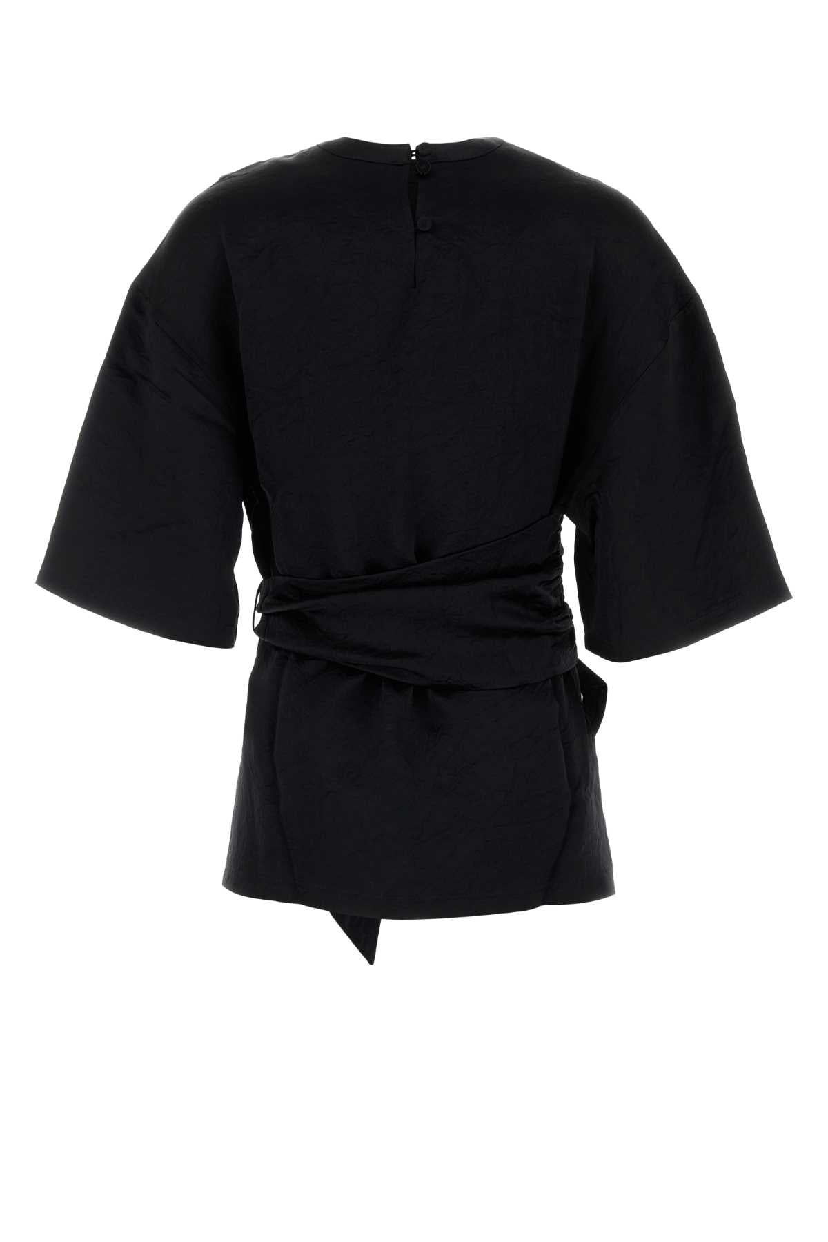 NANUSHKA Satin Besia T-Shirt for Women