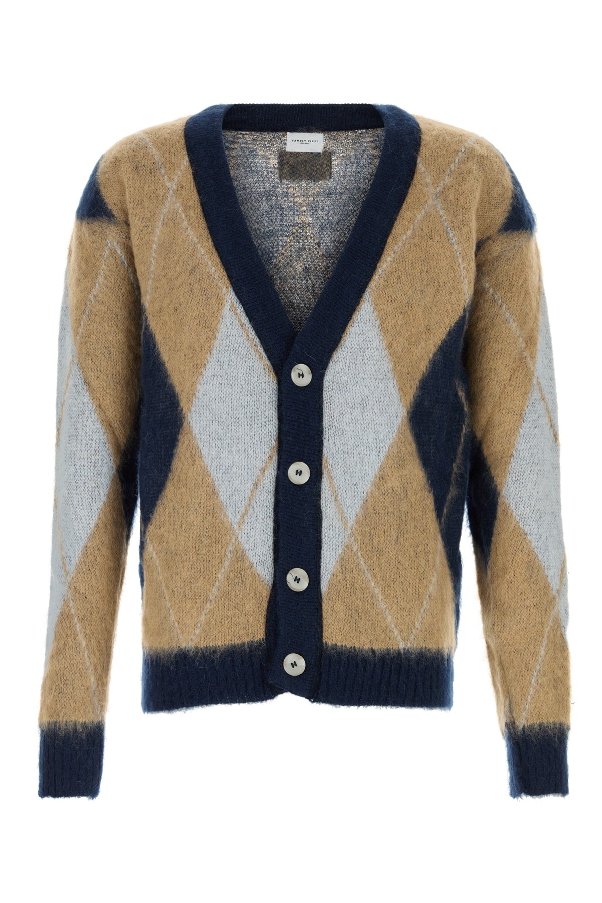 Family First Men's Knit Rombi Cardigan