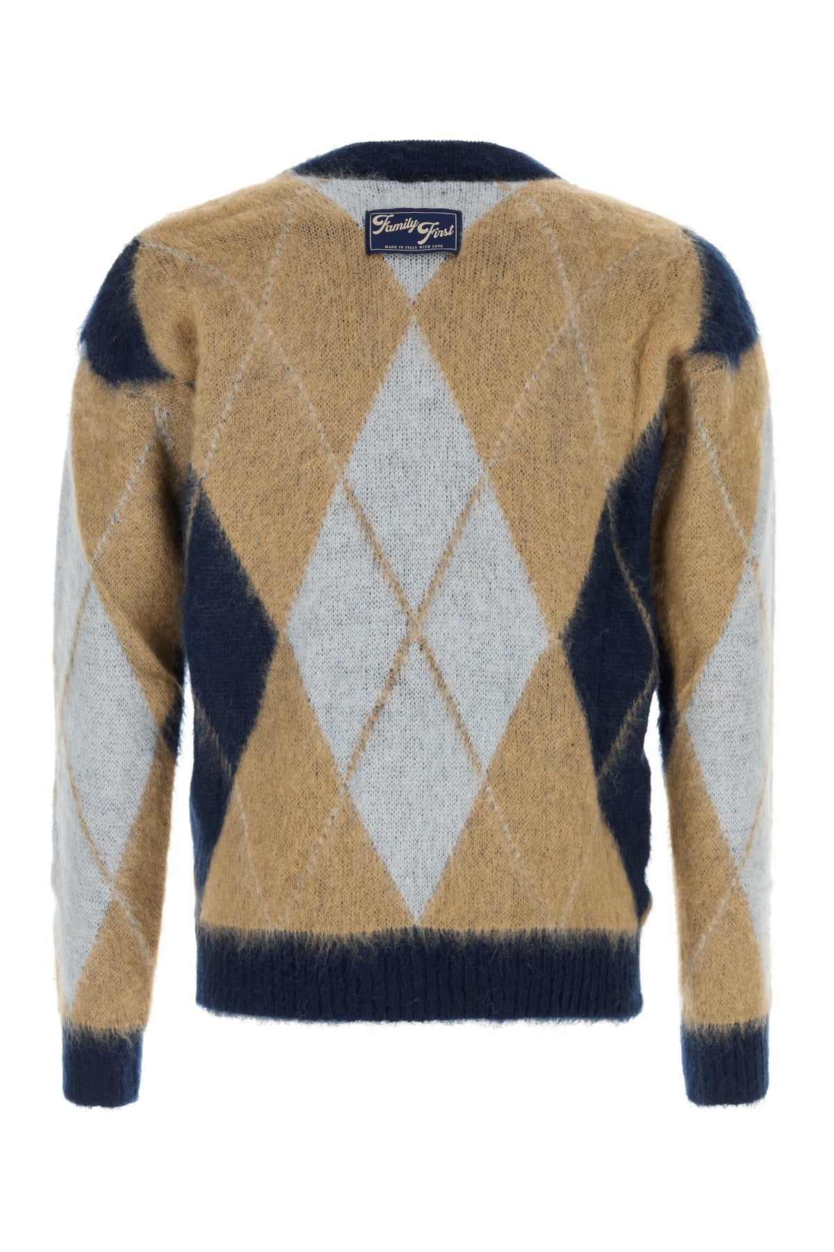Family First Men's Knit Rombi Cardigan