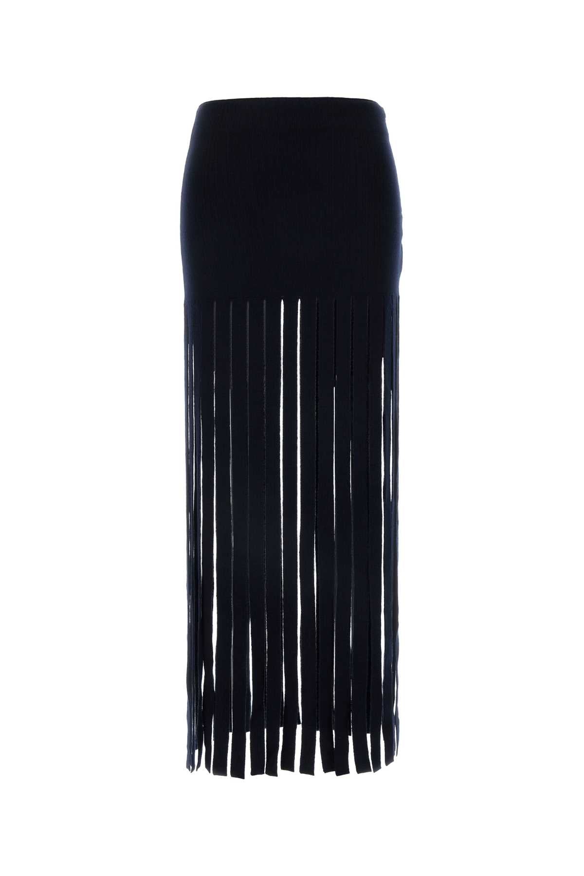 ALANUI Stretch Wool Blend Mini Skirt