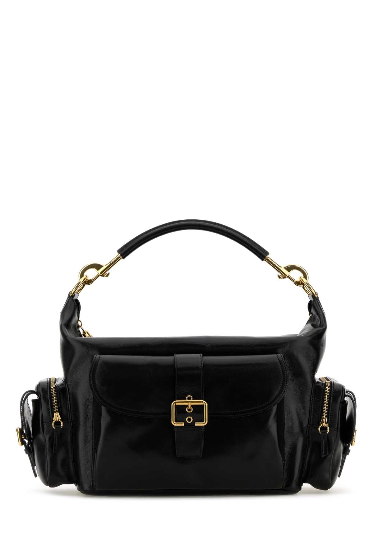 CHLOE Large Leather Shopping Handbag - 35 cm Width