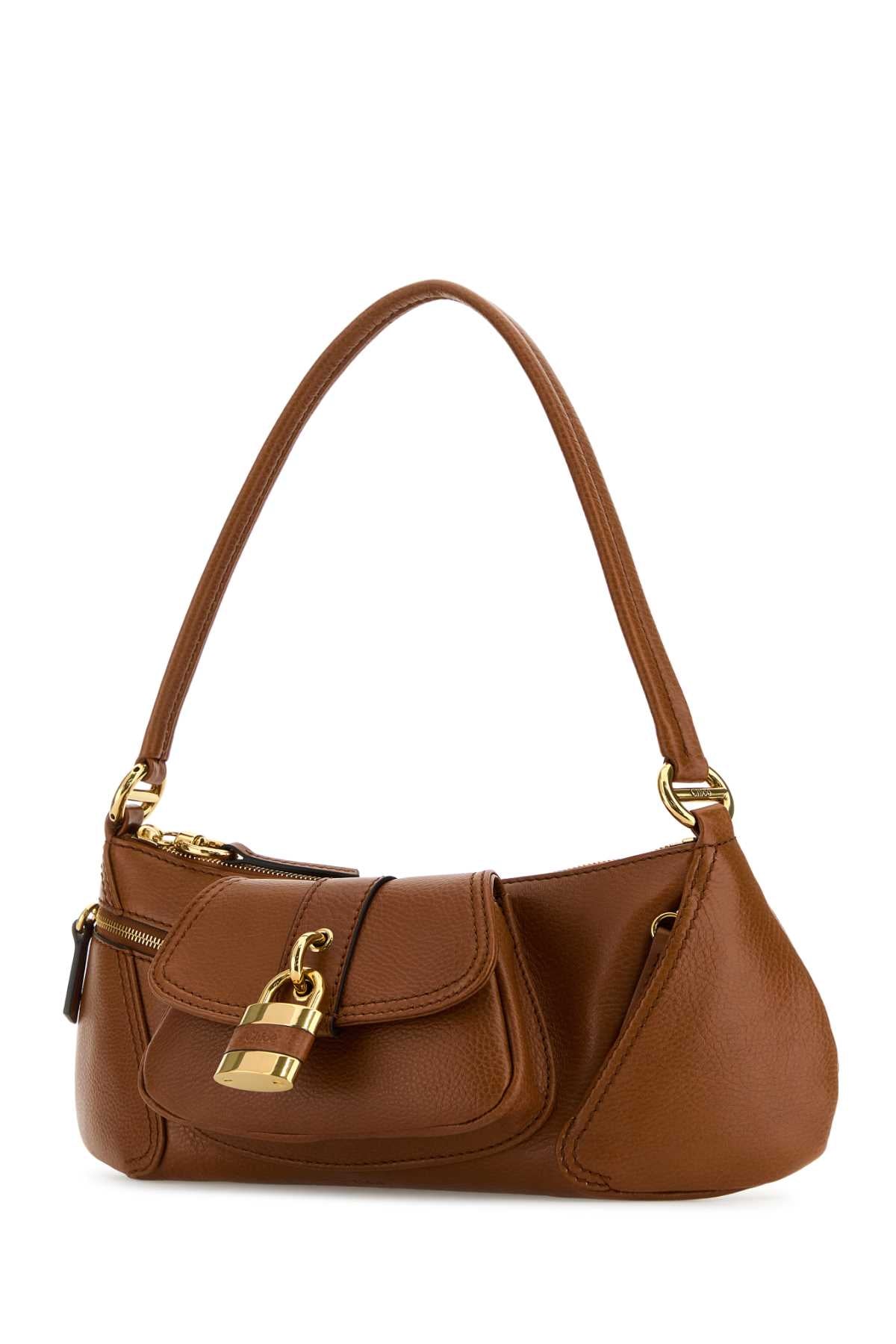 CHLOE Mini Leather The 99 Shoulder Handbag