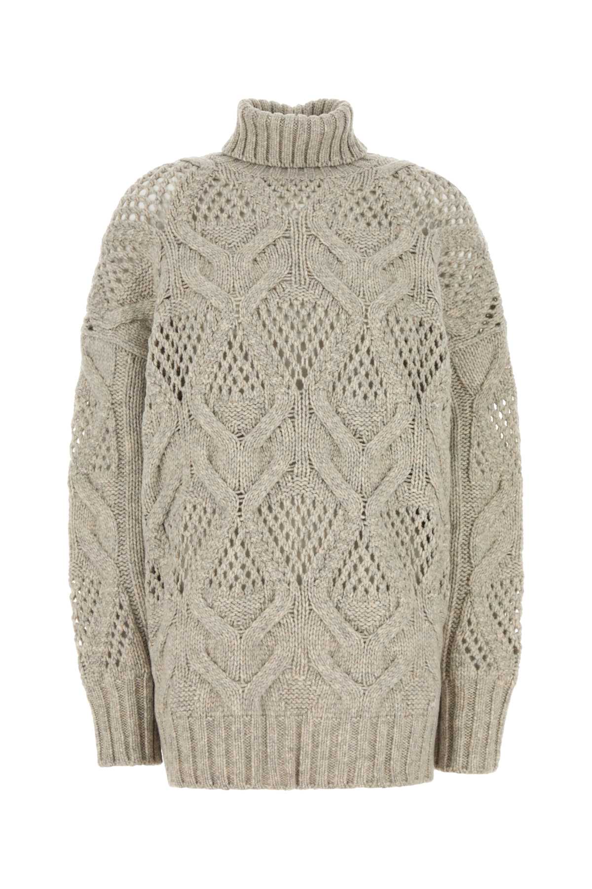SPORTMAX Oversized Wool Blend Edicola Sweater for Women