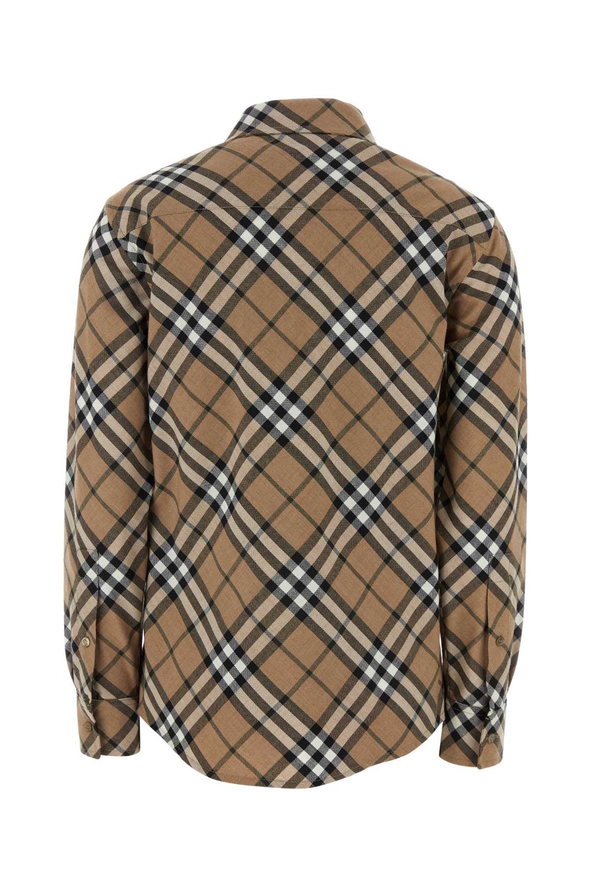 BURBERRY Embroidered Polyester Blend Shirt for Women - 25W Season