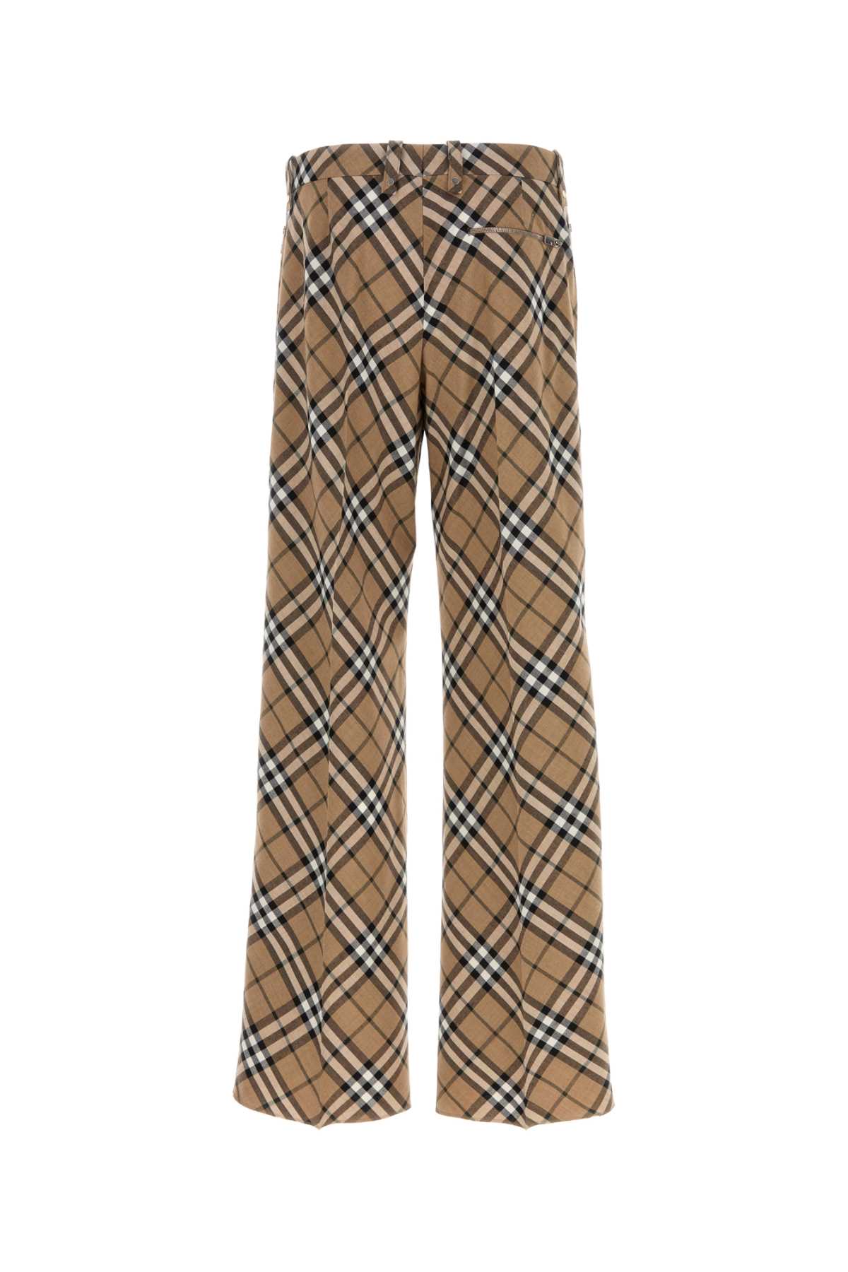 BURBERRY Embroidered Polyester Blend Pant for Men - 24W Season