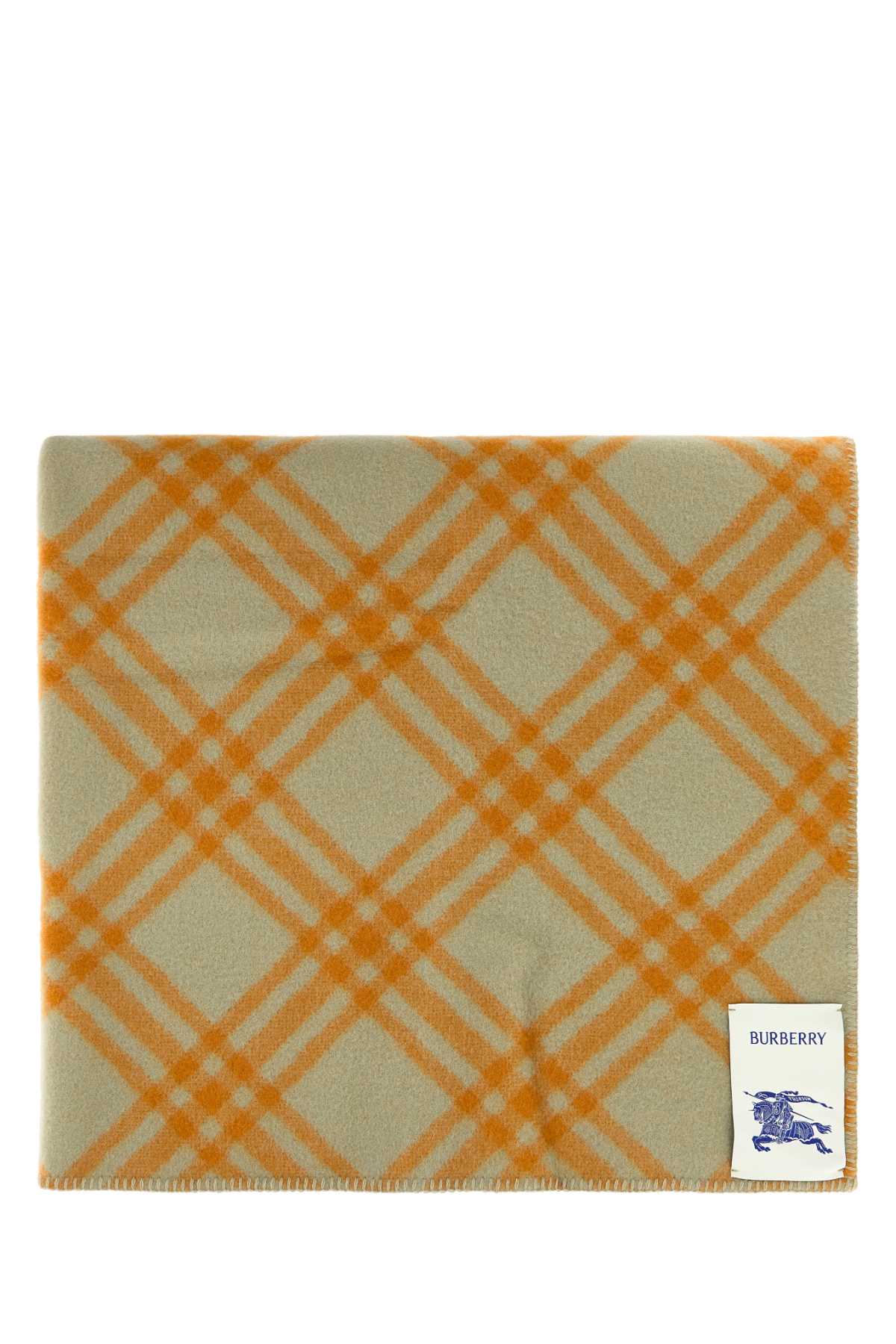 BURBERRY Checked Wool Blanket (200 cm x 135 cm)