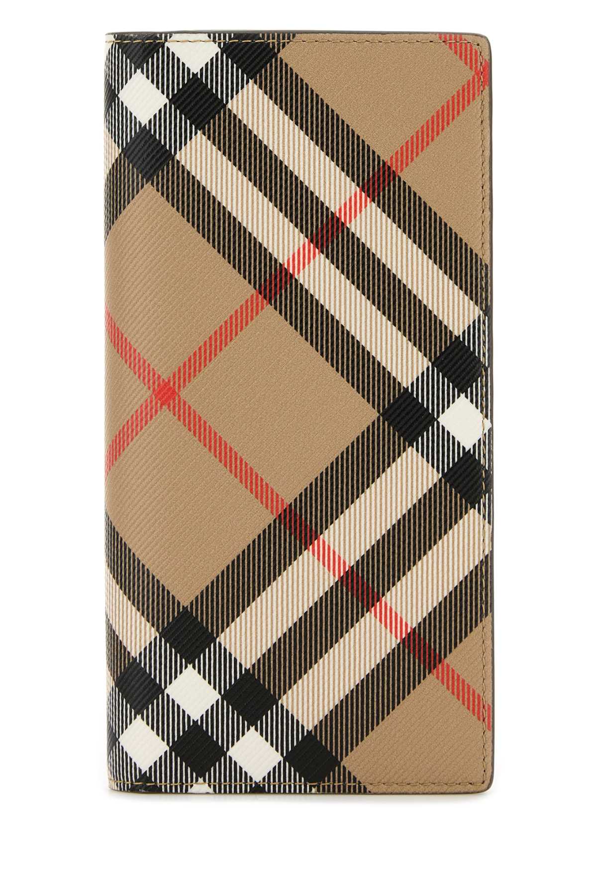 BURBERRY Printed Canvas Wallet - 9.4 cm x 19 cm x 2 cm