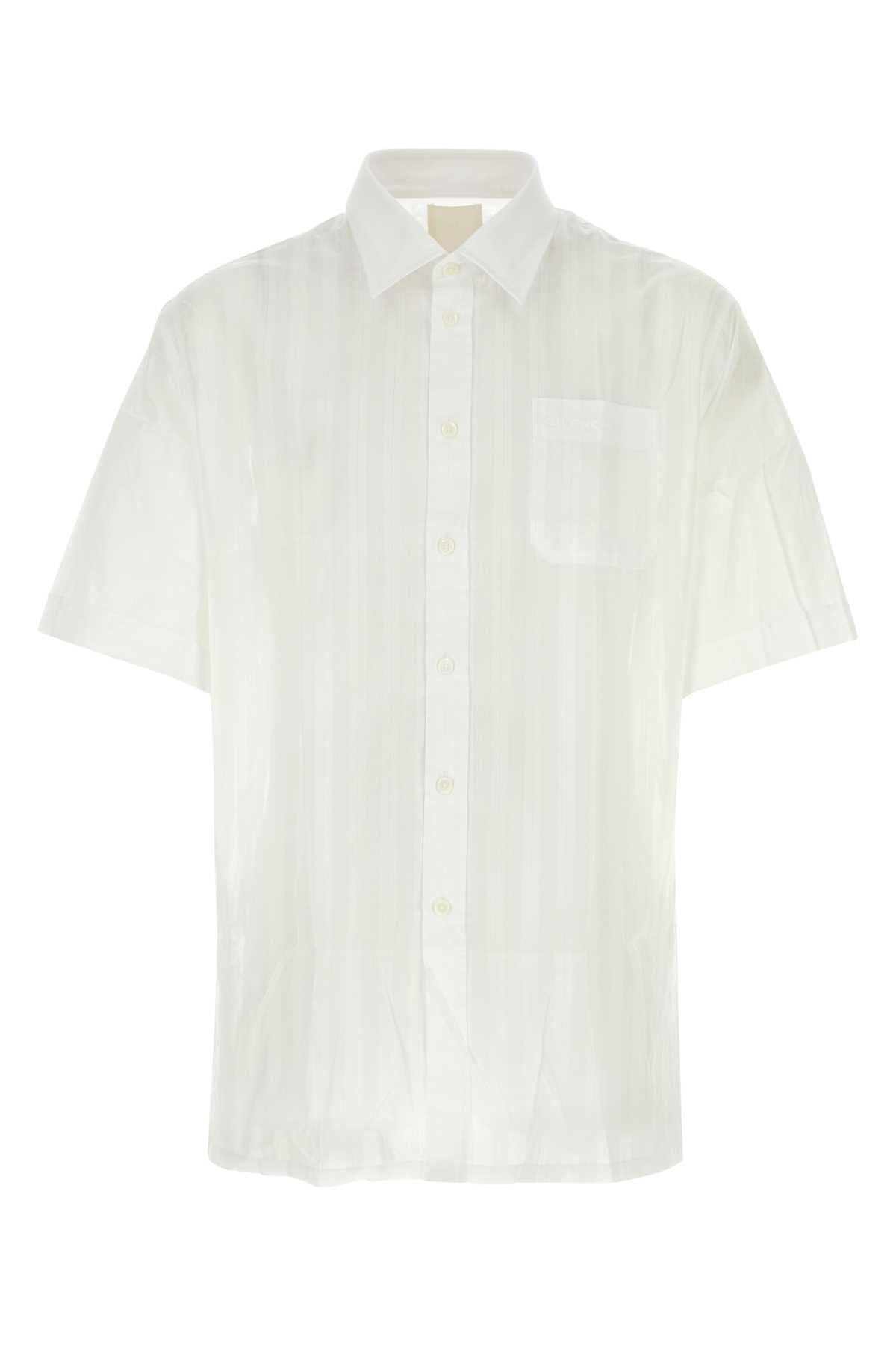 GIVENCHY Embroidered Poplin Shirt - SS24
