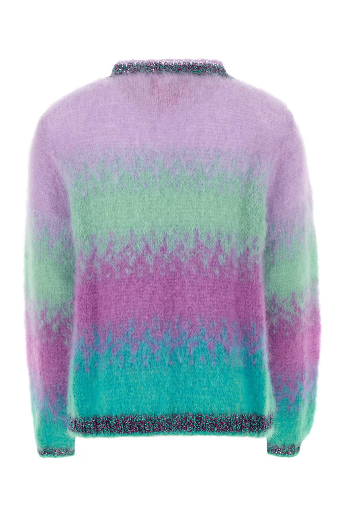 ROSE CARMINE Multicolor Mohair Blend Sweater for Women