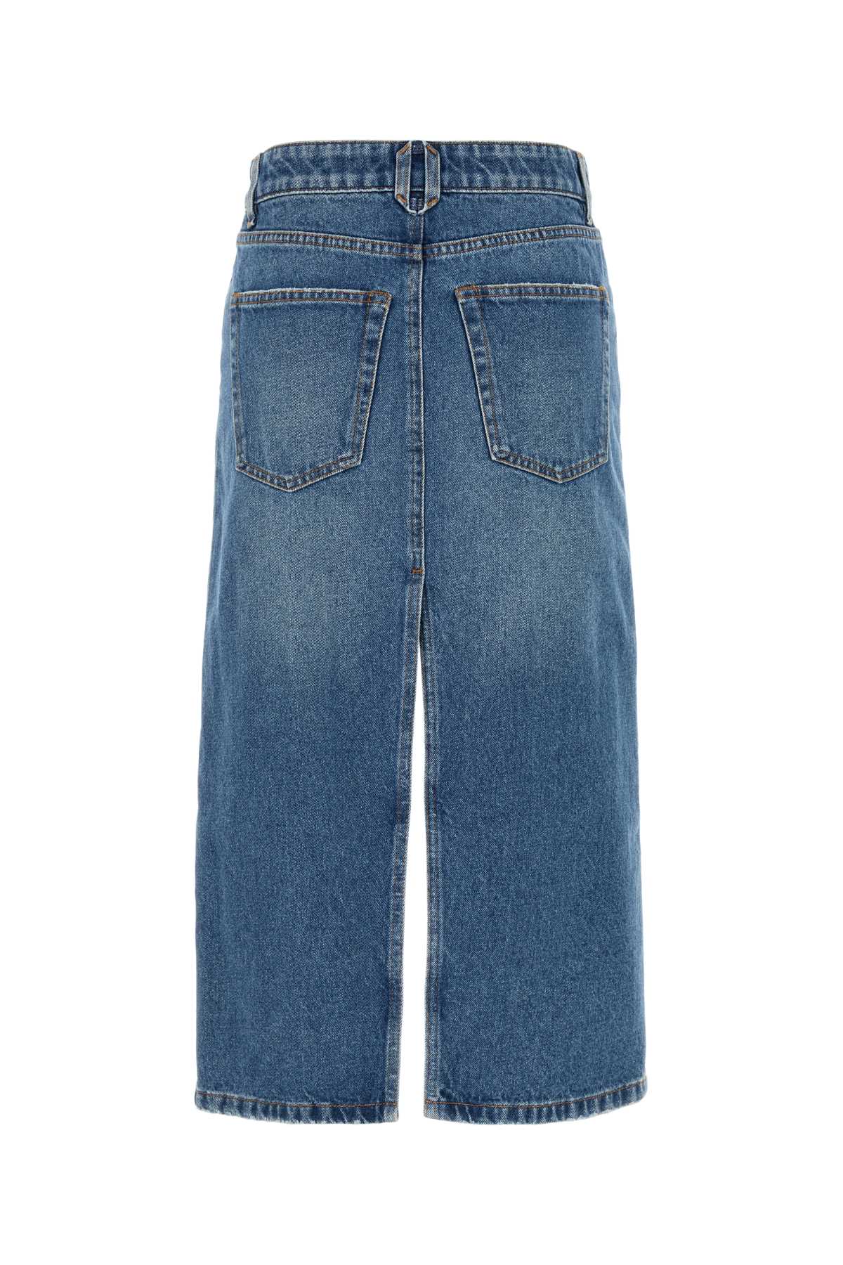 STELLA McCARTNEY Women's Denim Skirt - Mini Design
