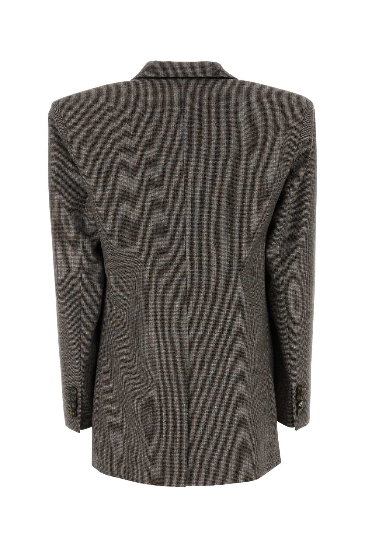 STELLA McCARTNEY Embroidered Wool Oversize Blazer