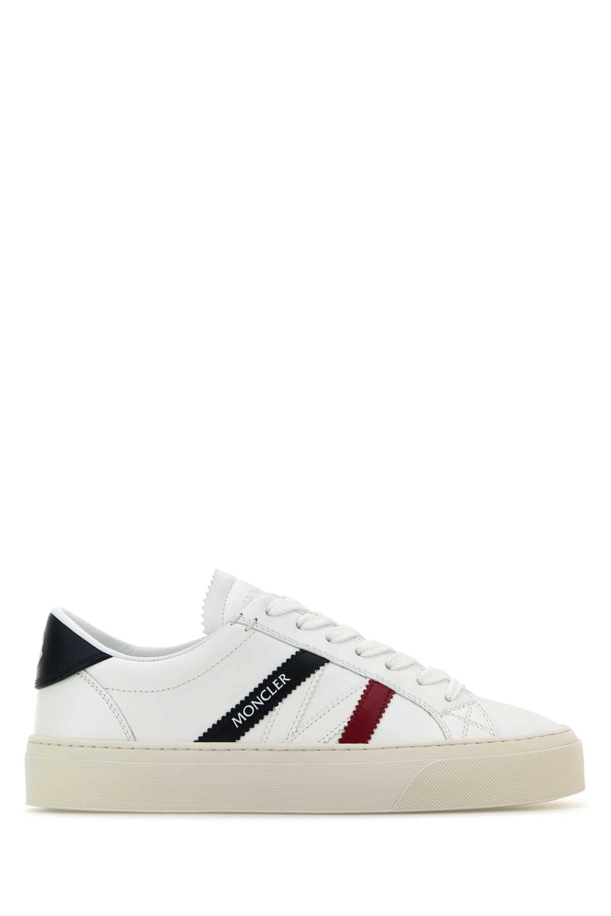 MONCLER Leather Monaco 2 Sneaker for Women