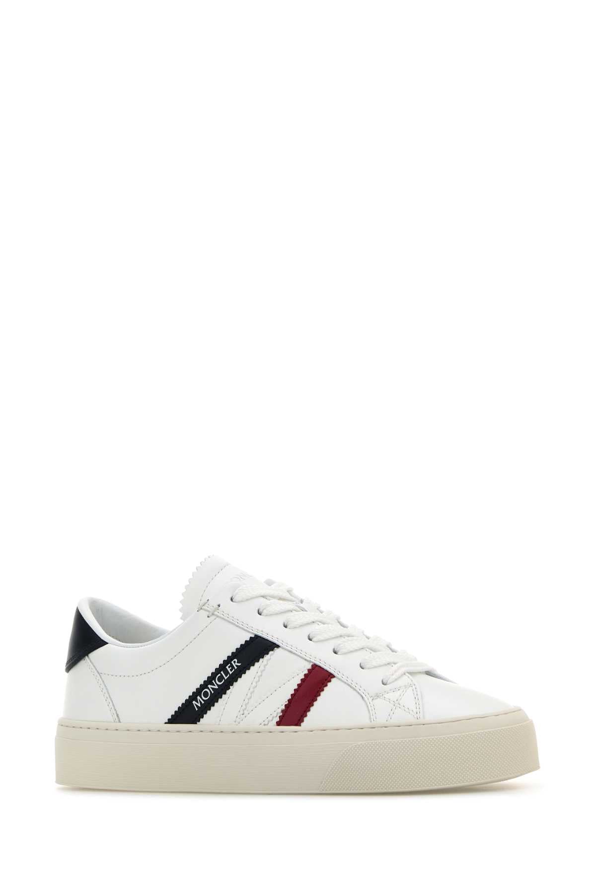 MONCLER Leather Monaco 2 Sneaker for Women