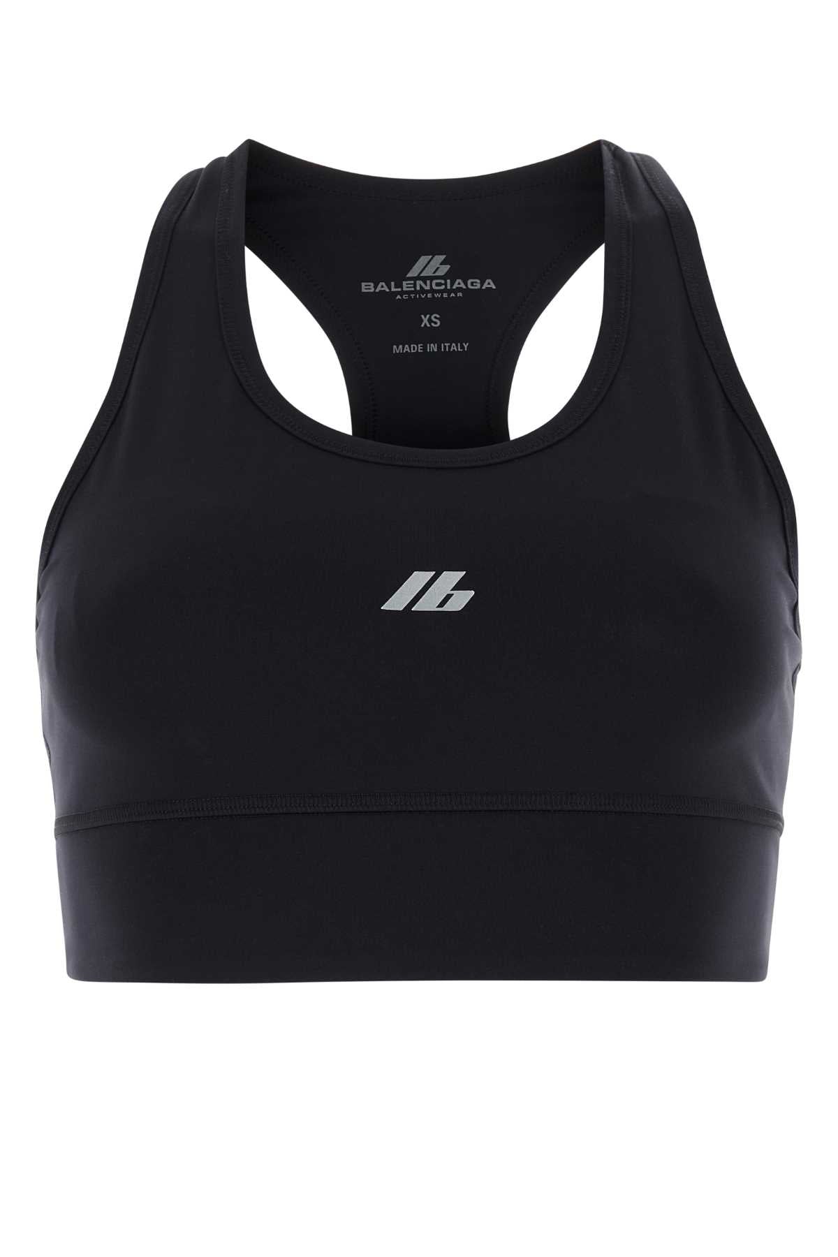BALENCIAGA Mini Stretch Nylon Crop-Top