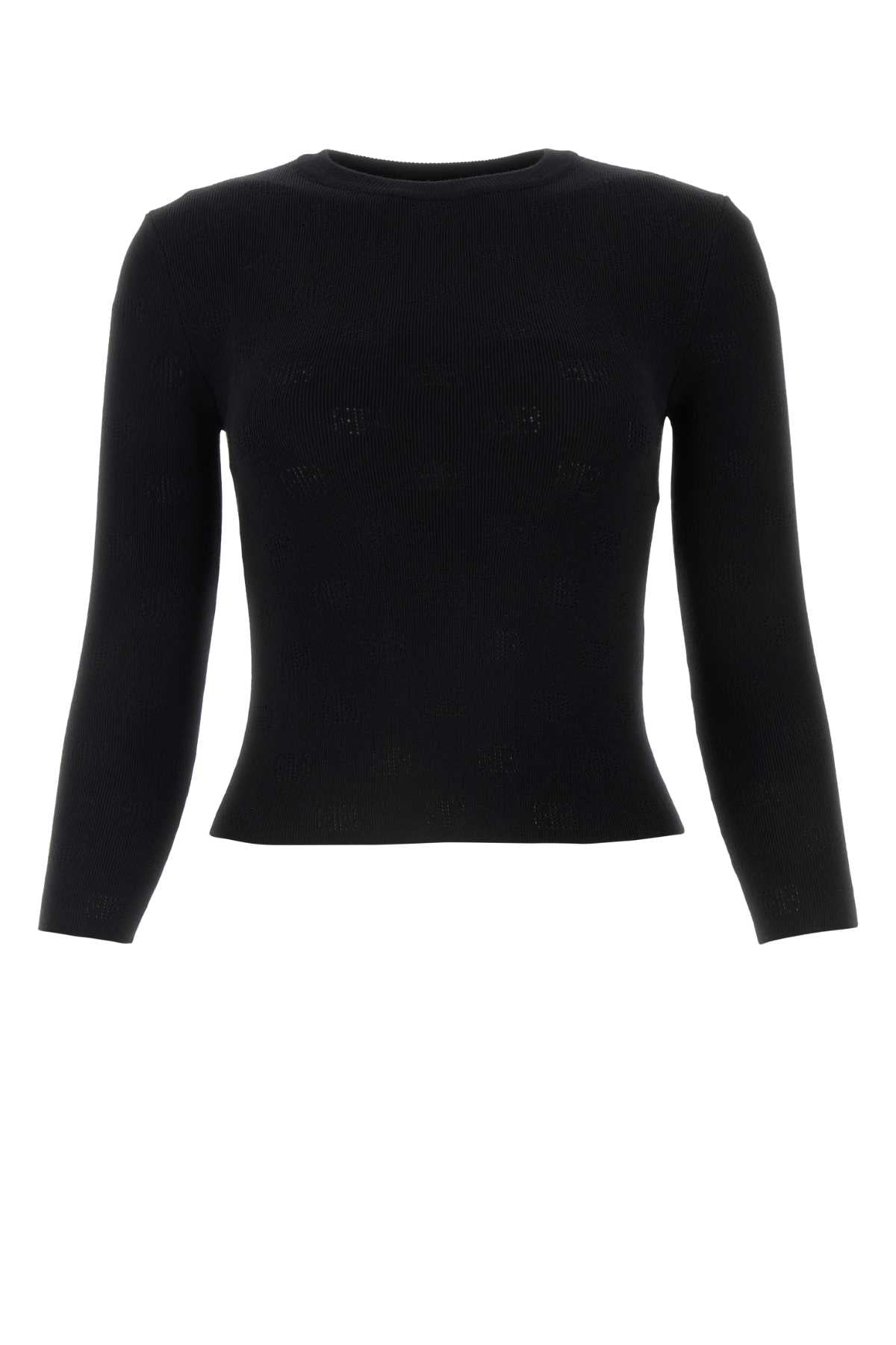 BALENCIAGA Chic Women's Wool Blend Sweater