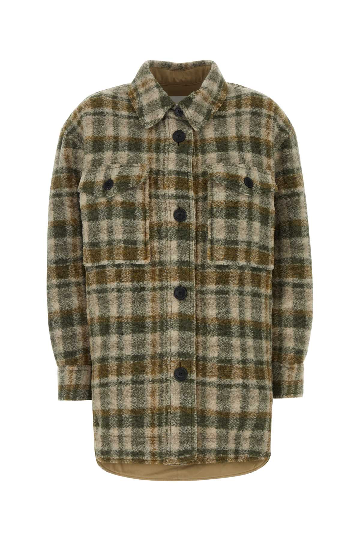 ISABEL MARANT ETOILE Embroidered Polyester Blend Harveli Jacket - Mini Size