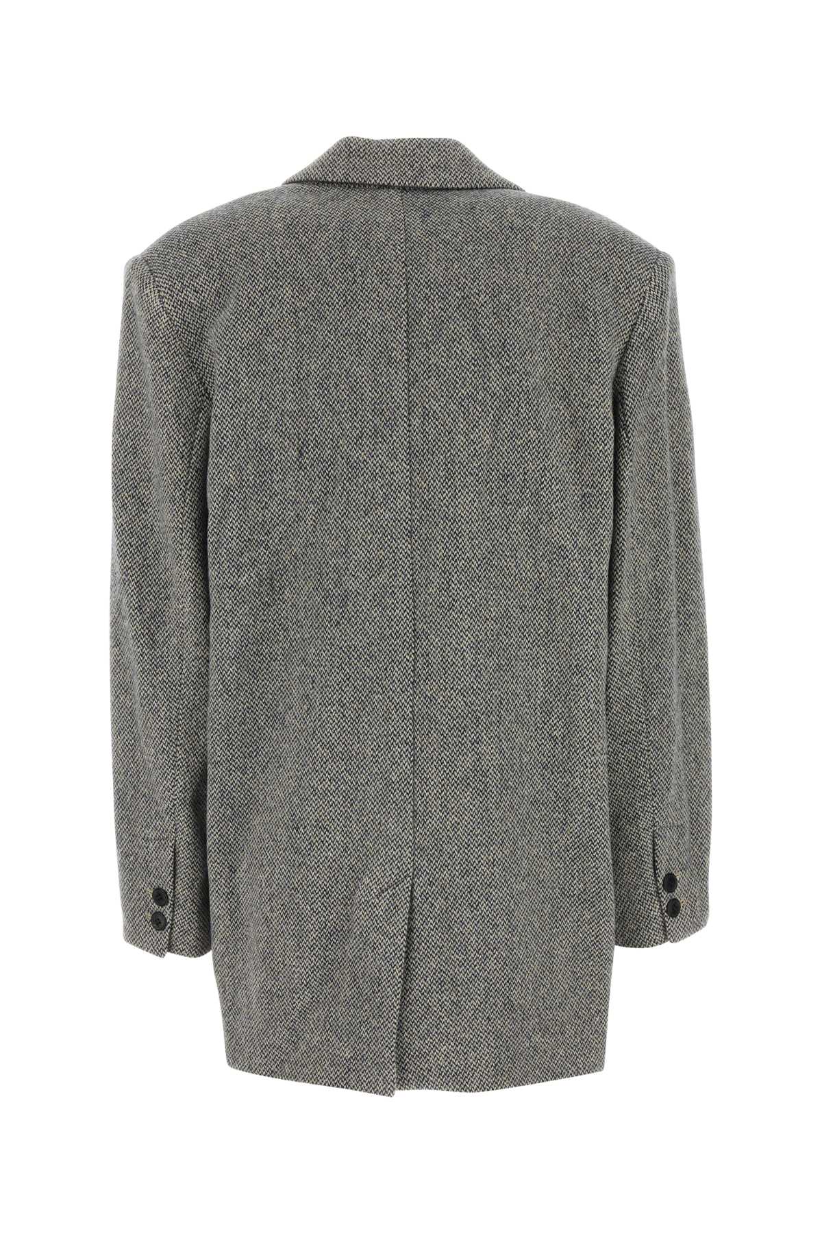 ISABEL MARANT ETOILE Embroidered Wool Blend Cikaito Blazer