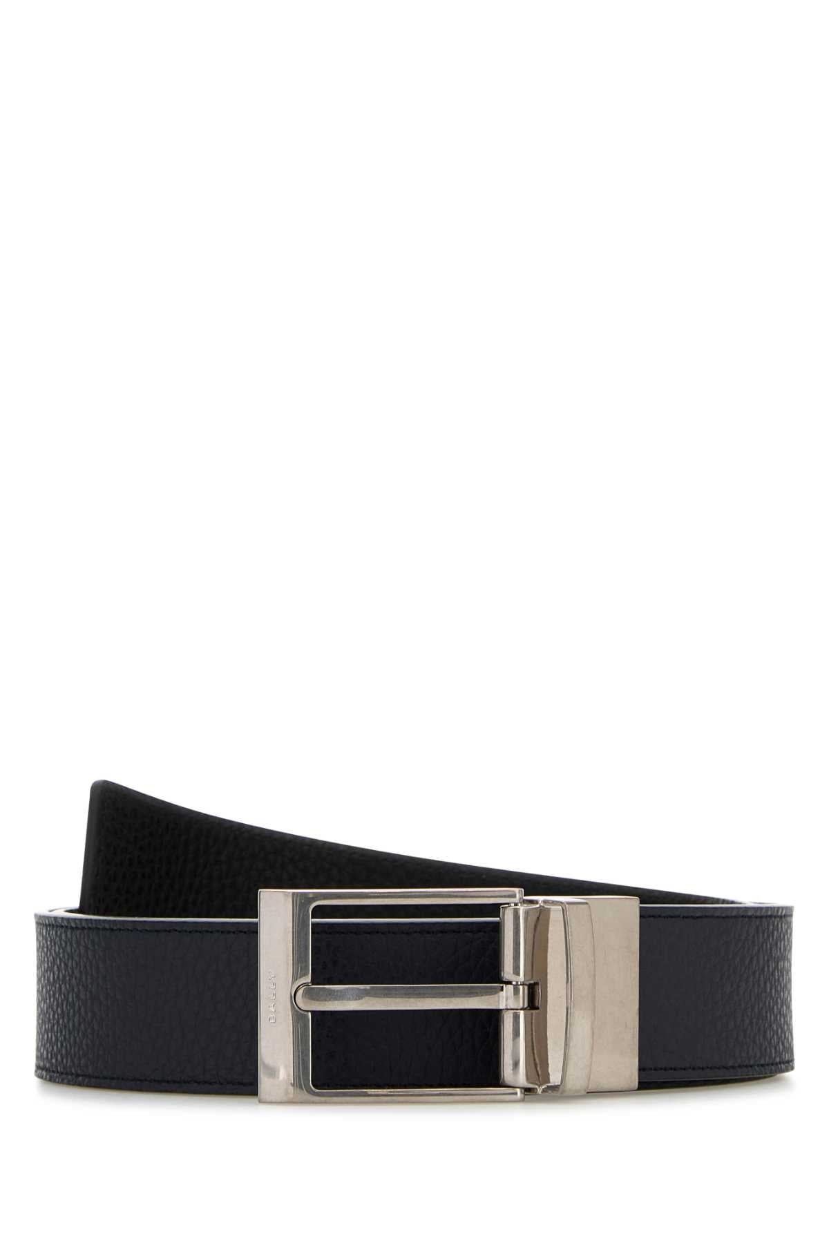 BALLY Reversible Leather Belt - 3.5 cm Width