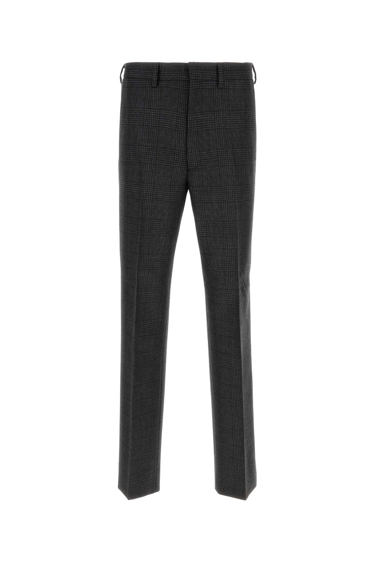 PRADA Embroidered Wool Pants