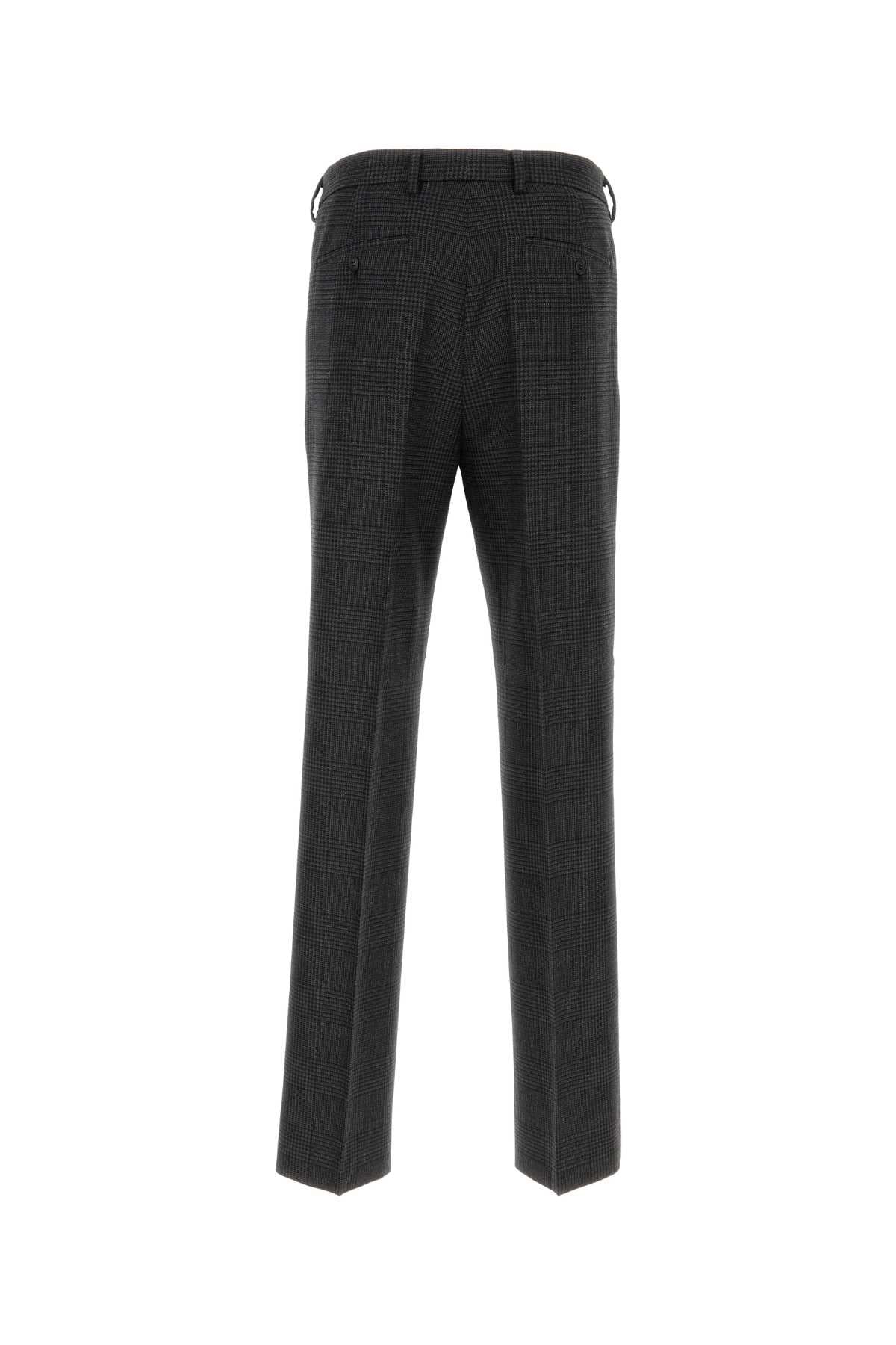PRADA Embroidered Wool Pants