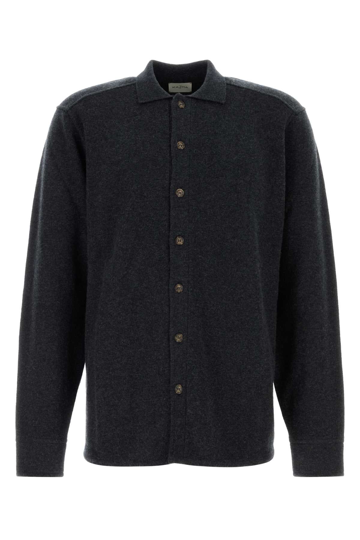 LE KASHA Cashmere Mini Shirt for Men