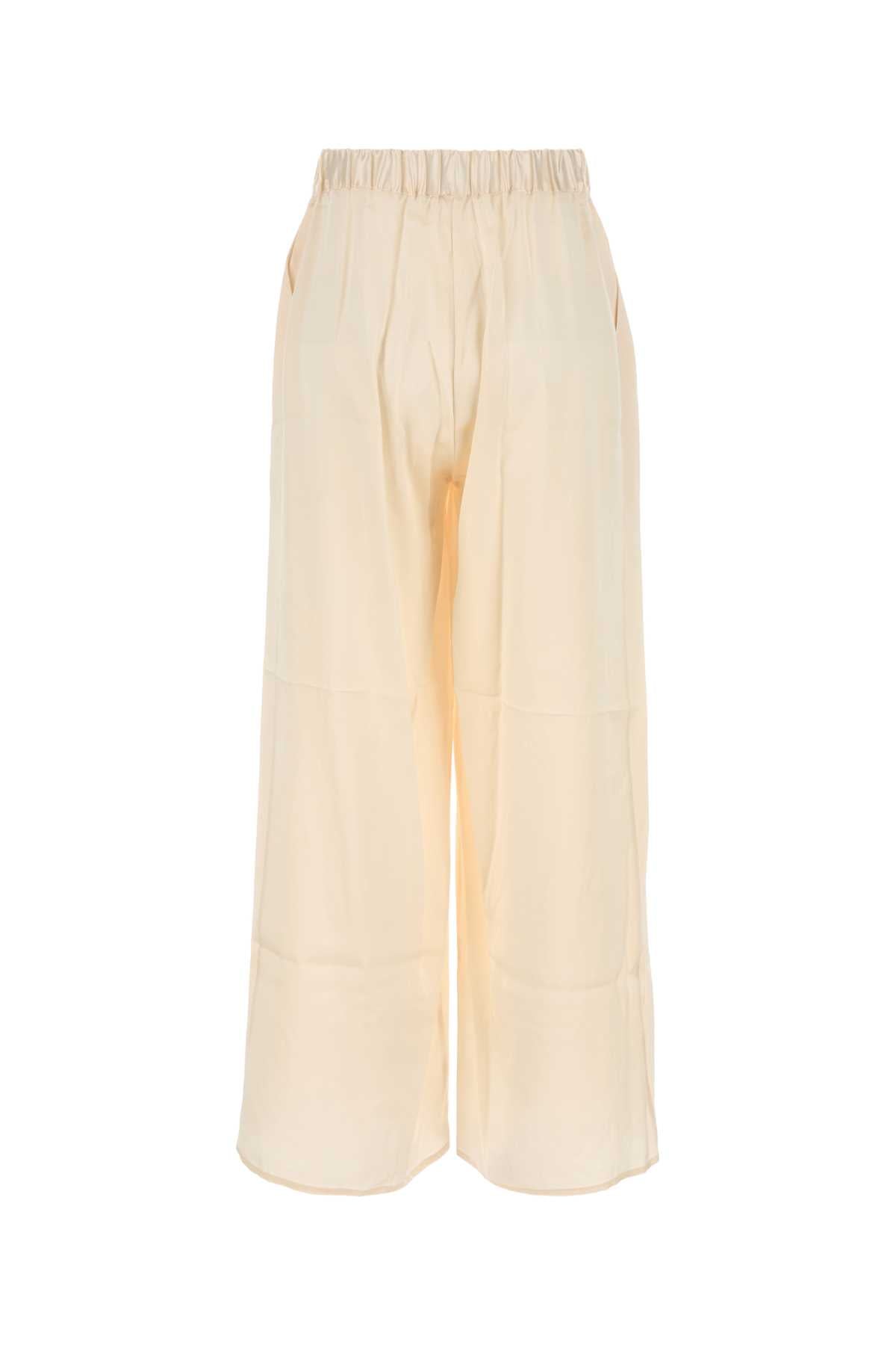 LE KASHA Silk Wide-Leg Pants