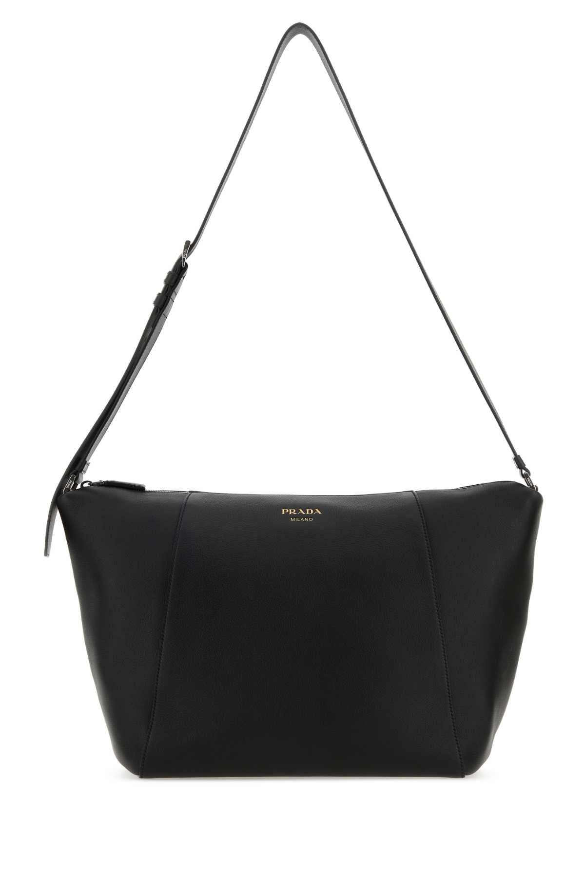 PRADA Leather Crossbody Handbag - 34cm x 28cm x 16cm